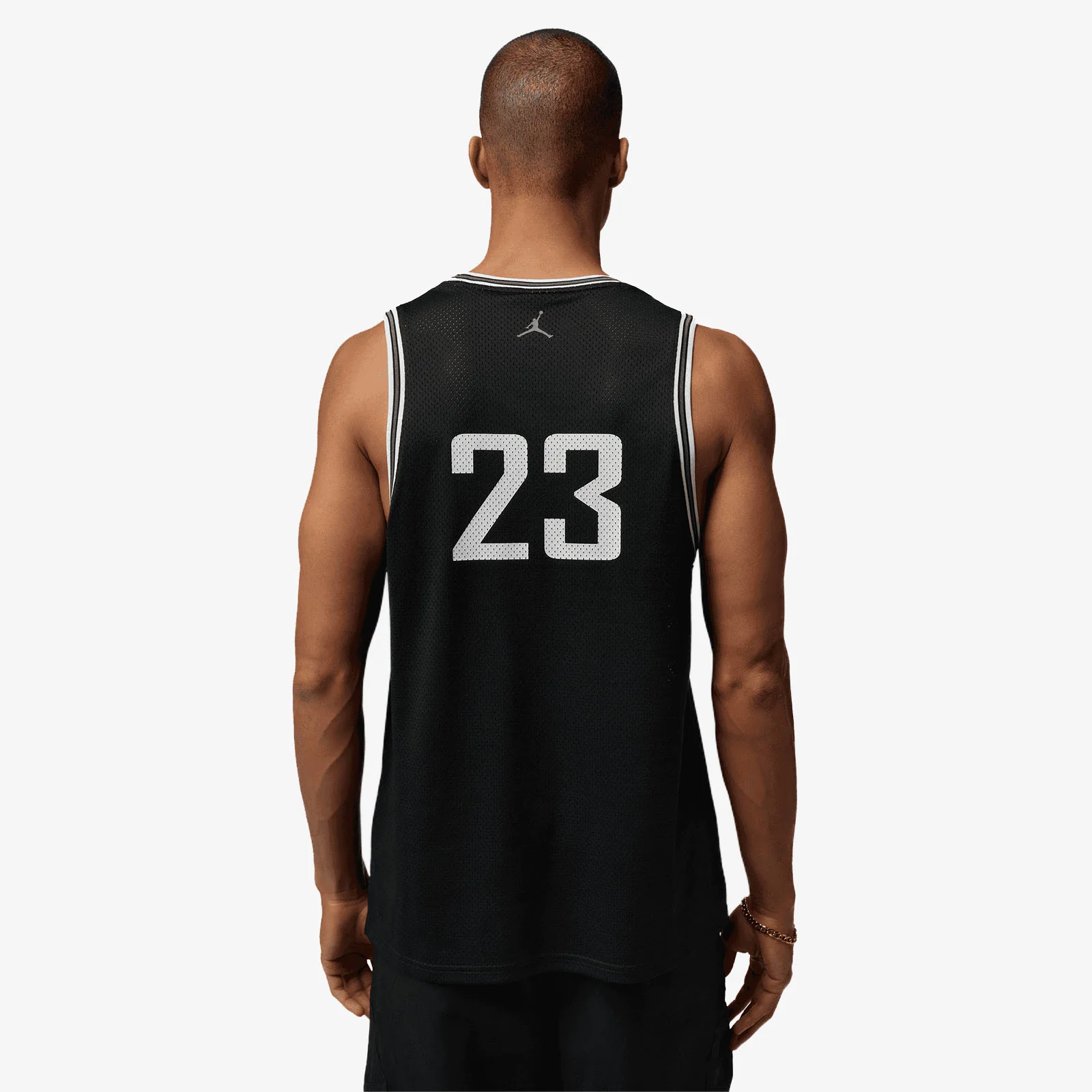 Jordan Brooklyn Mesh Jersey - Black - Image 2
