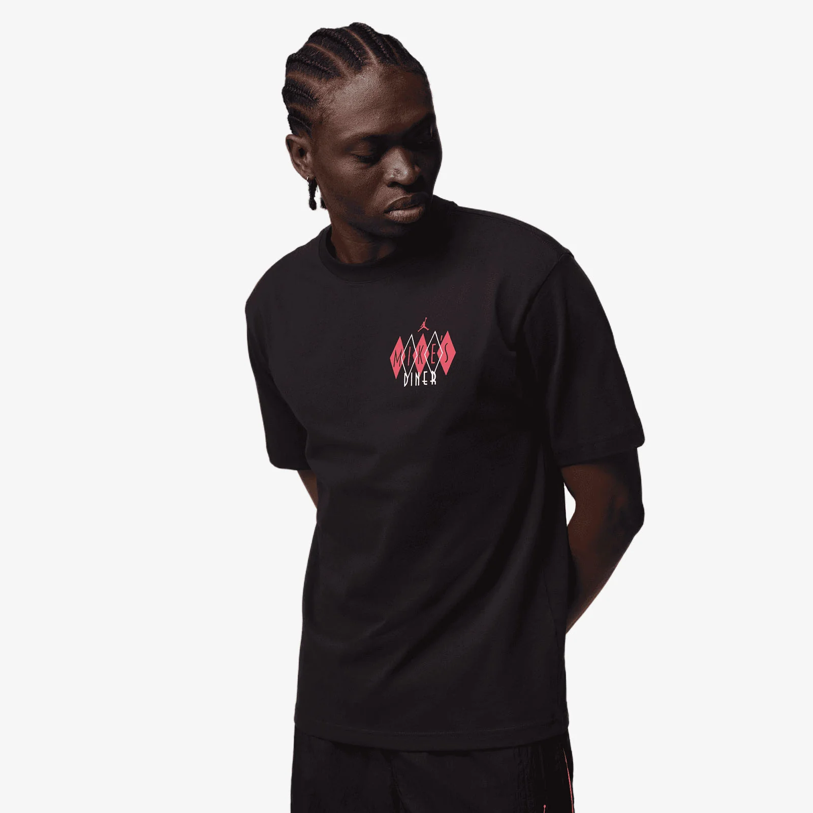 Jordan 'Diner' Graphic T-Shirt - Black