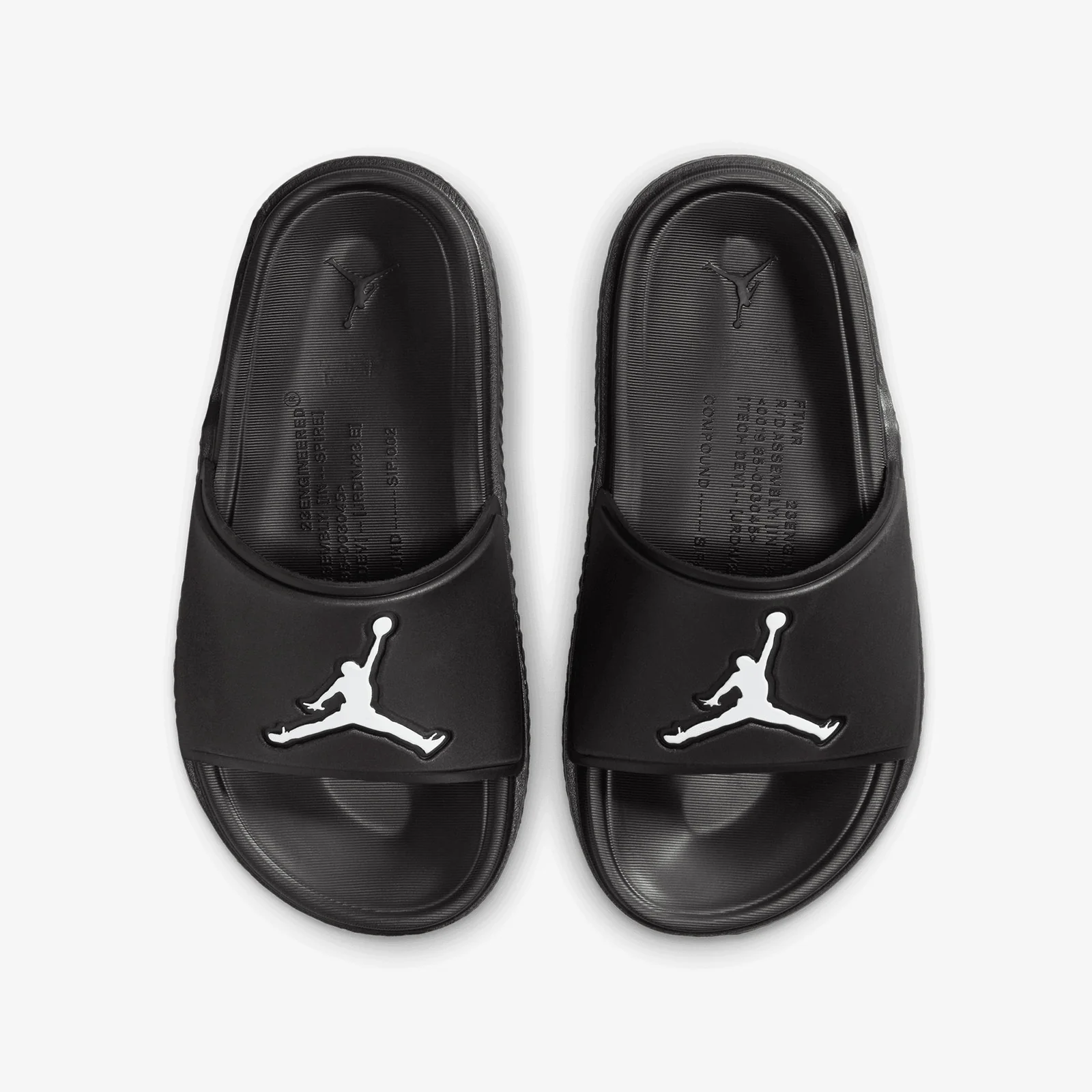 Jordan Play Slide 2.0 (GS) - Black/White - Image 4