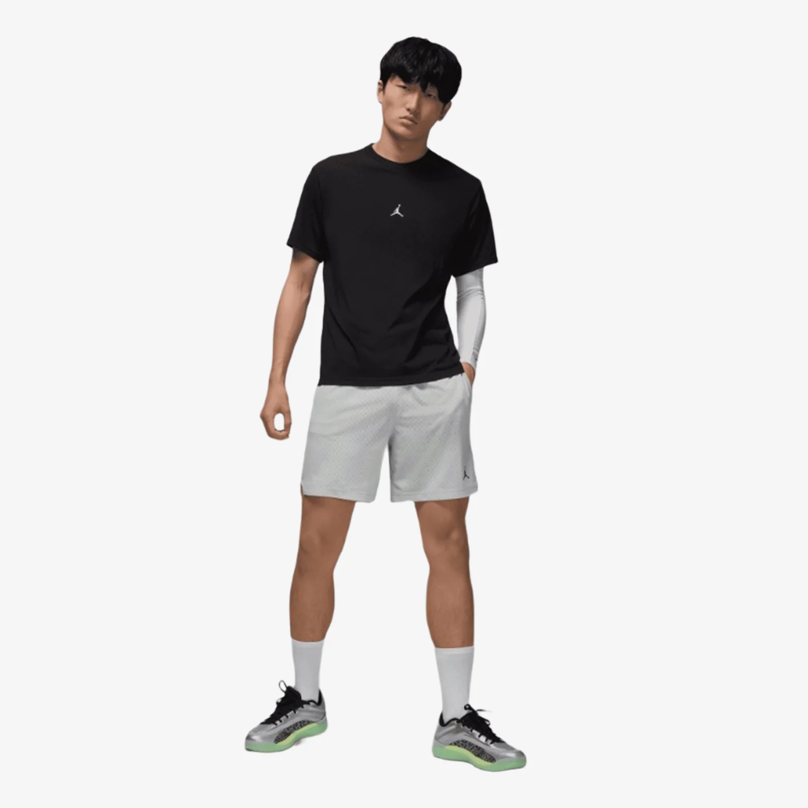 Jordan Sport Dri-Fit Jumpman T-Shirt - Black - Image 4