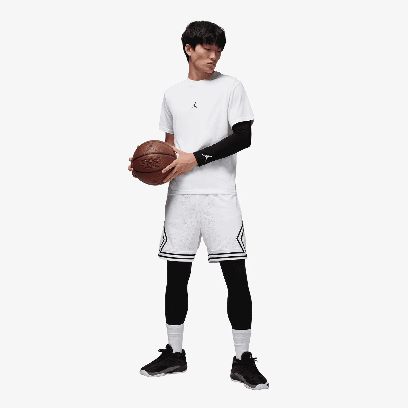 Jordan Sport Dri-Fit Jumpman T-Shirt - White - Image 3