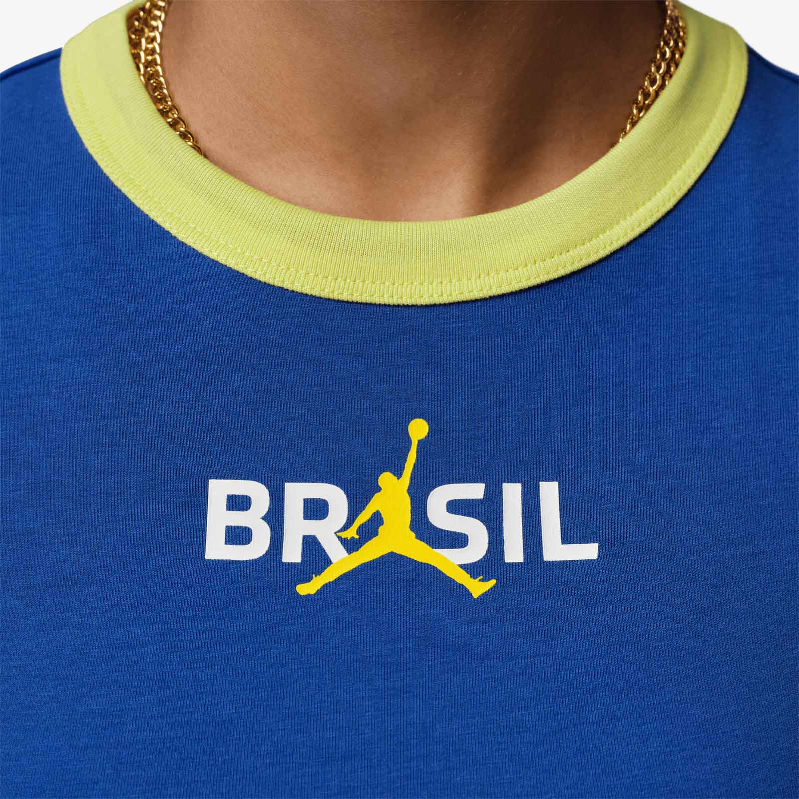 Jordan Women's Graphic Brazil T-Shirt - Old Royal - Image 3
