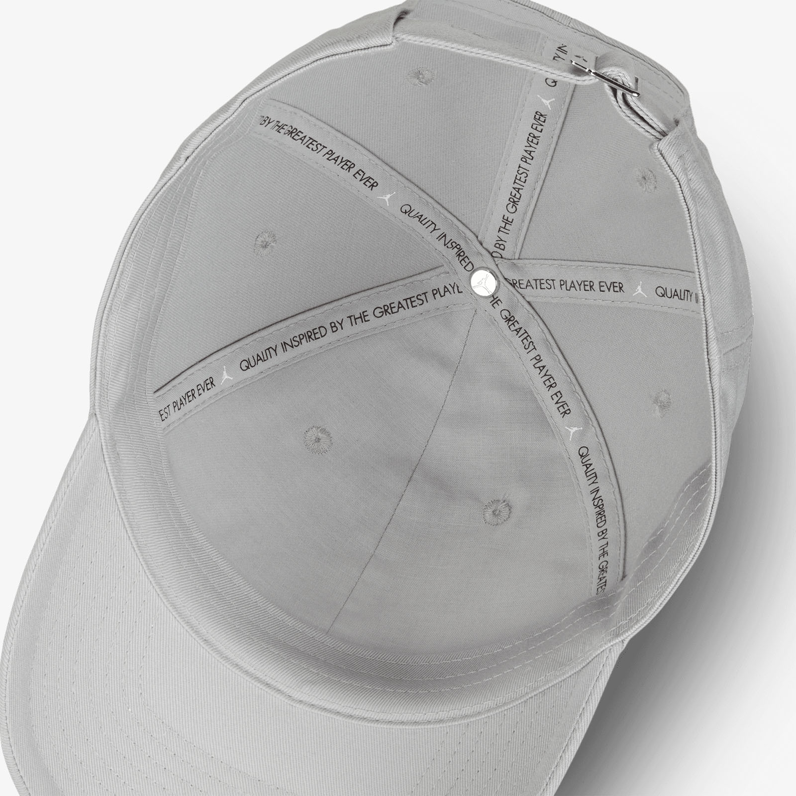Club Jordan Strapback - Smoke Grey/White - Image 7