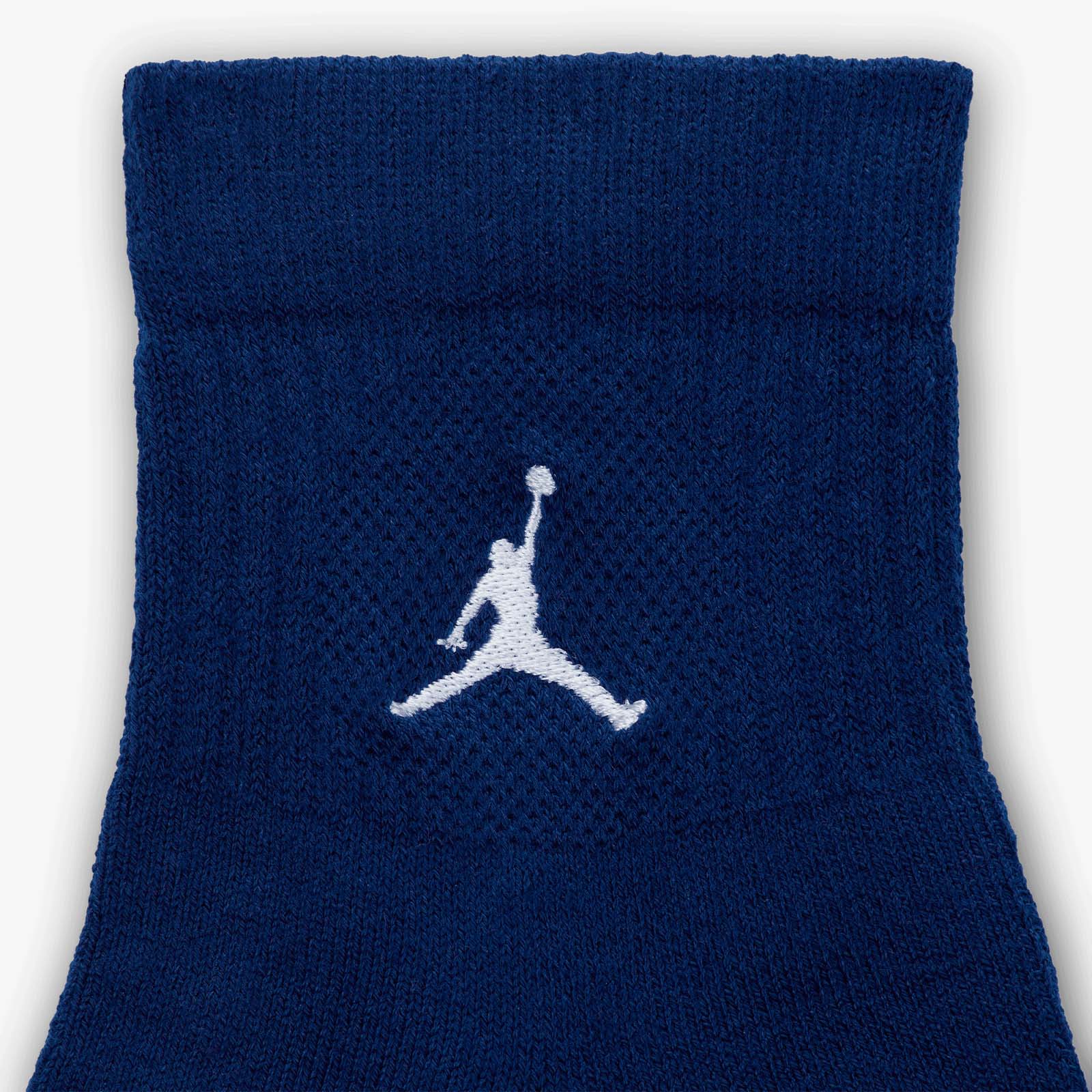 Jumpman Everyday Ankle Socks (3 Pairs) - Indigo/Pine/Plum - Image 2