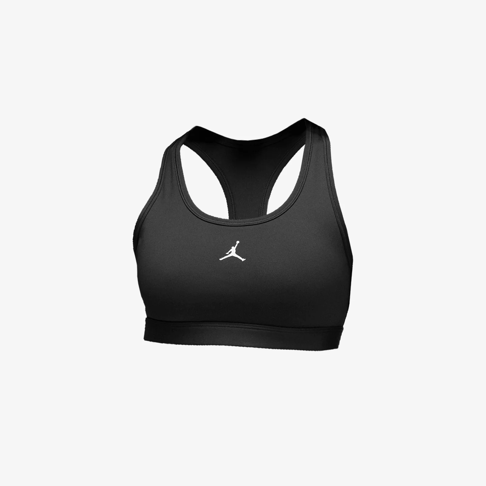 Jumpman Sport Medium-Support Padded Bra - Black/White
