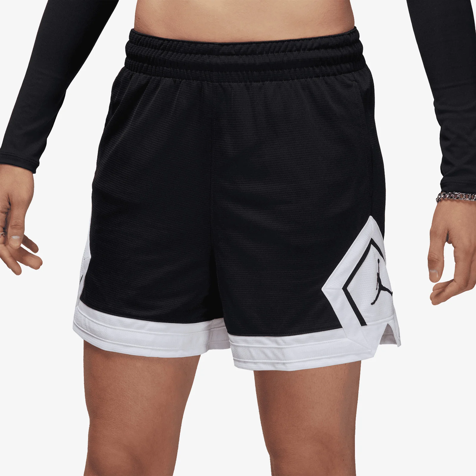 Jumpman Sports 4" Diamond Women's Shorts - Black - Image 5