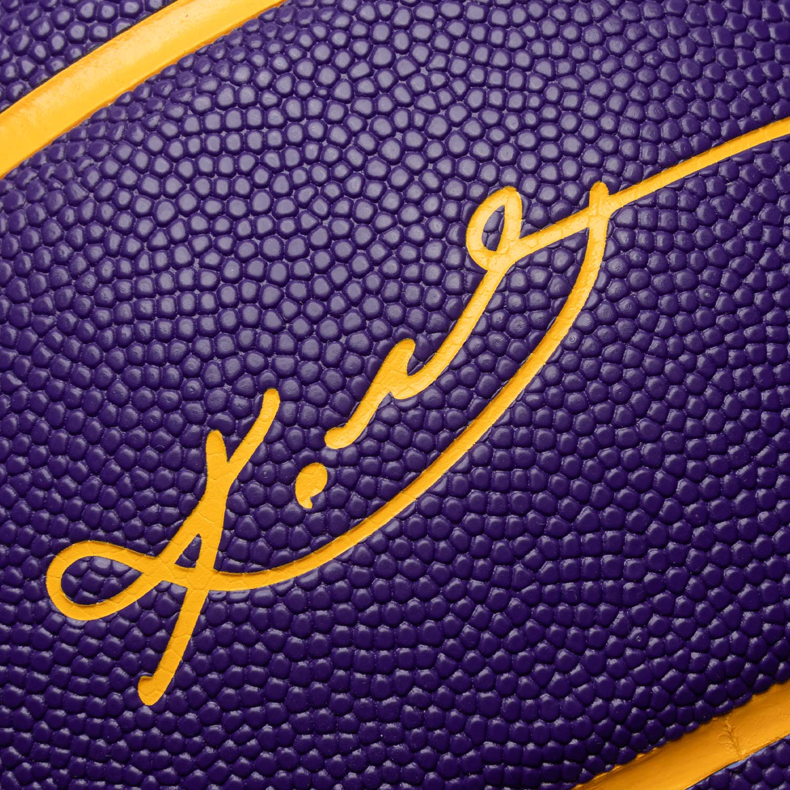 Kobe Bryant All Court Basketball - Purple/Yellow - Size 7 - Image 4