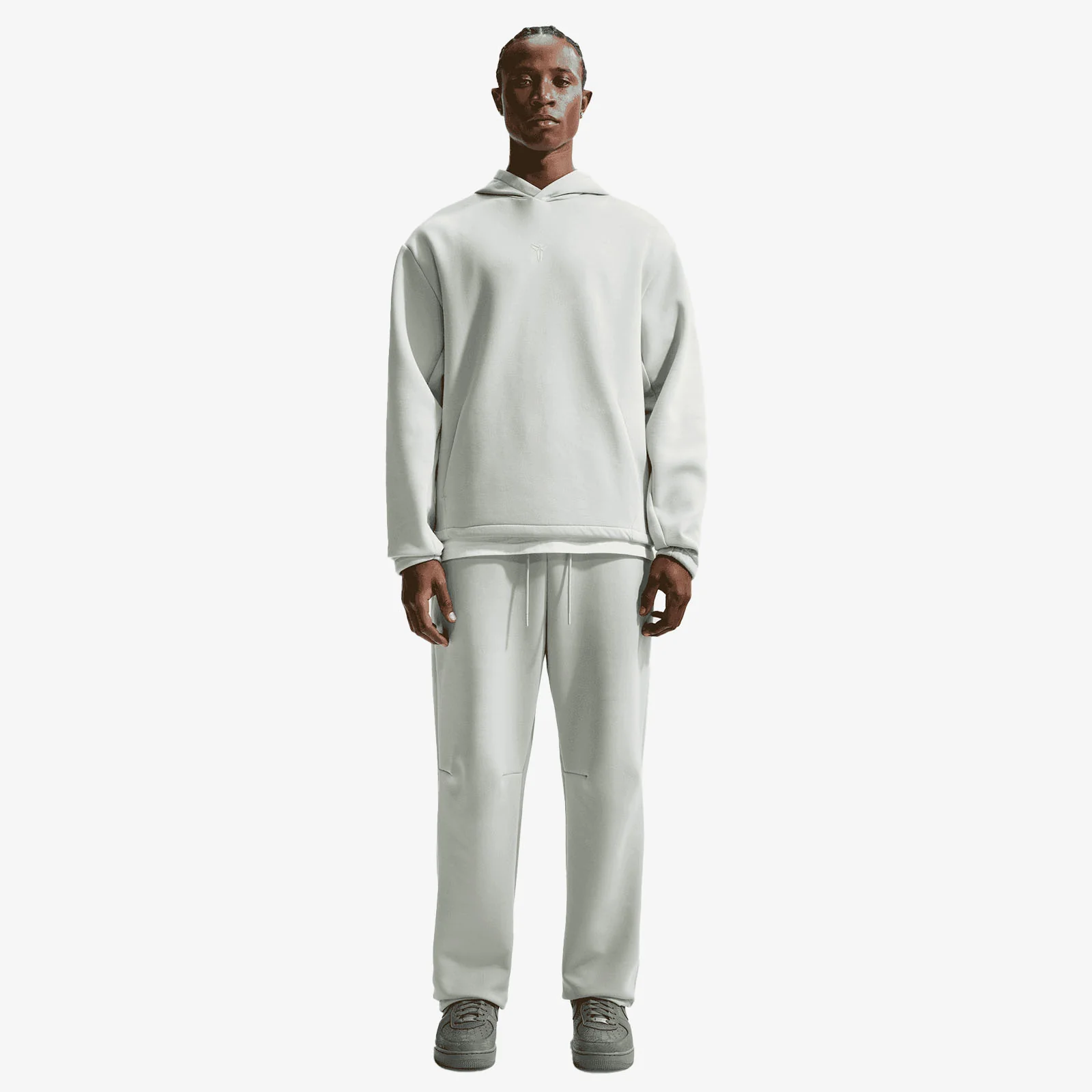 Kobe Dri-FIT Fleece Basketball Trousers - Light Silver - Image 3