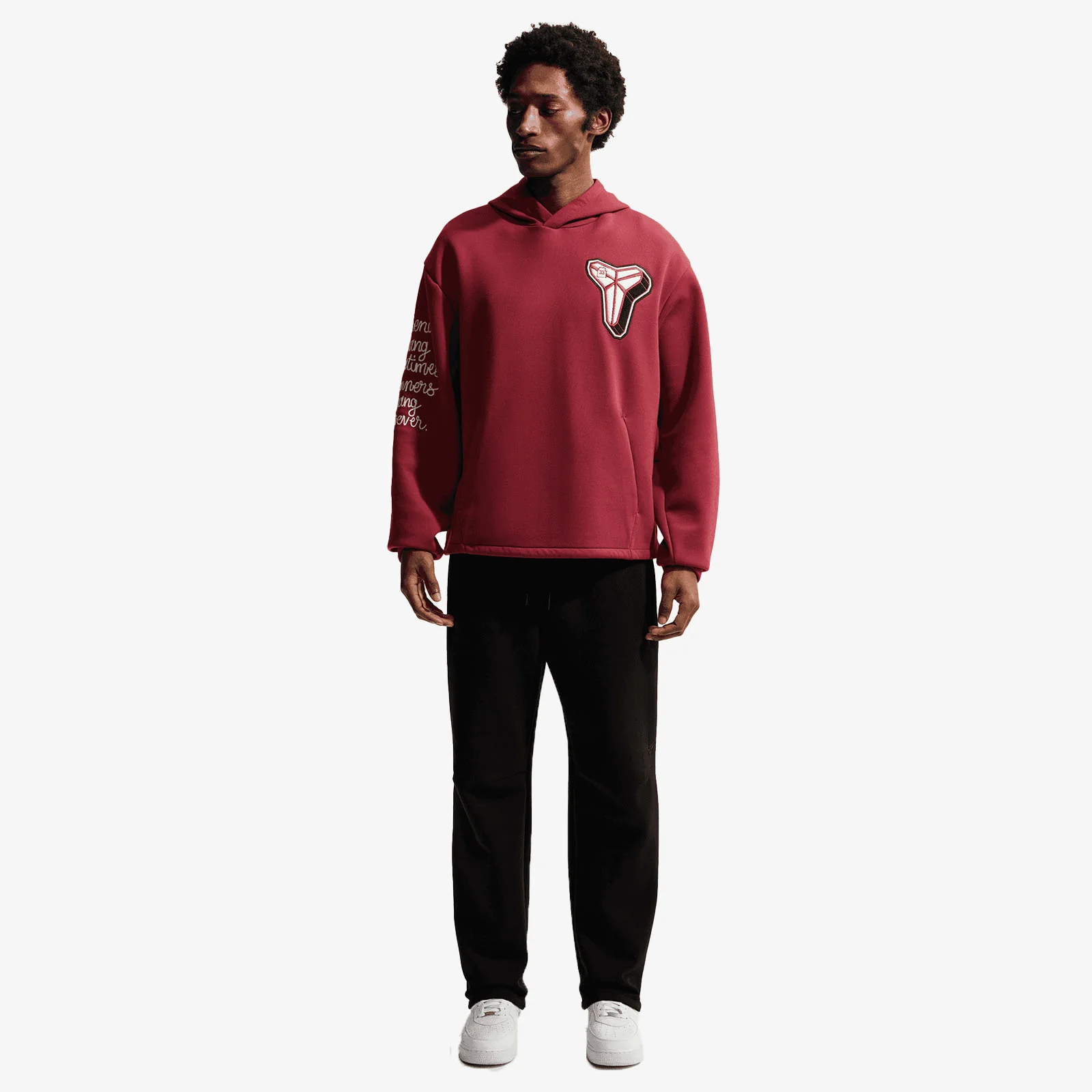 Kobe 'Smoke Cloud' Dri-FIT Basketball Hoodie - Team Red - Image 2