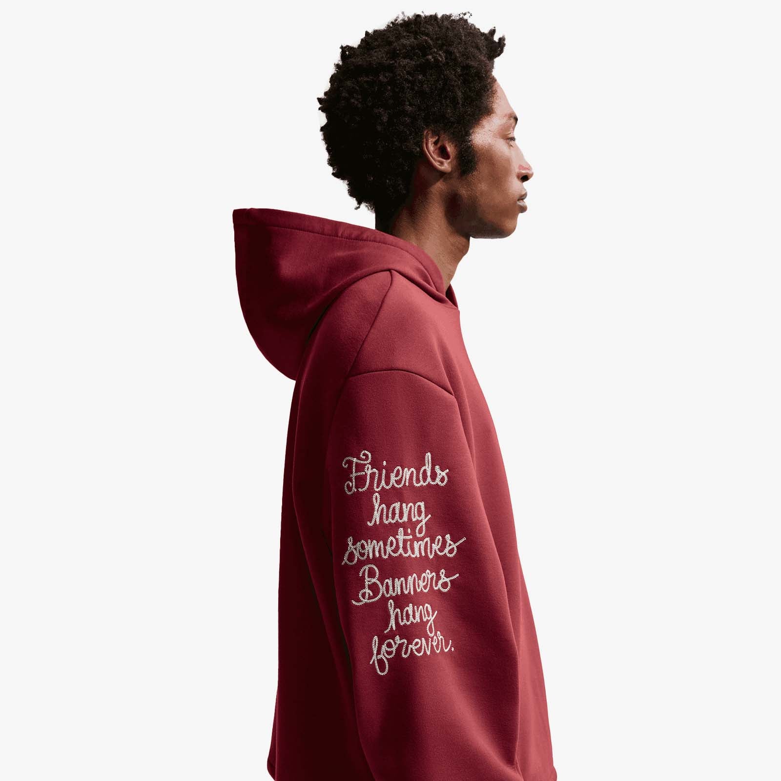 Kobe 'Smoke Cloud' Dri-FIT Basketball Hoodie - Team Red - Image 3
