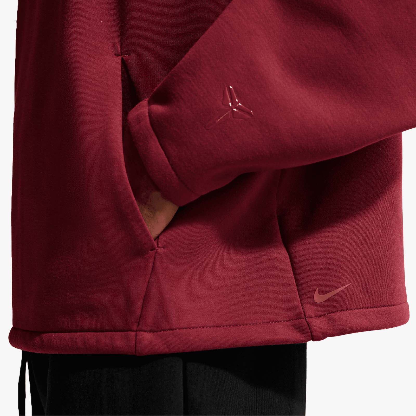 Kobe 'Smoke Cloud' Dri-FIT Basketball Hoodie - Team Red - Image 5