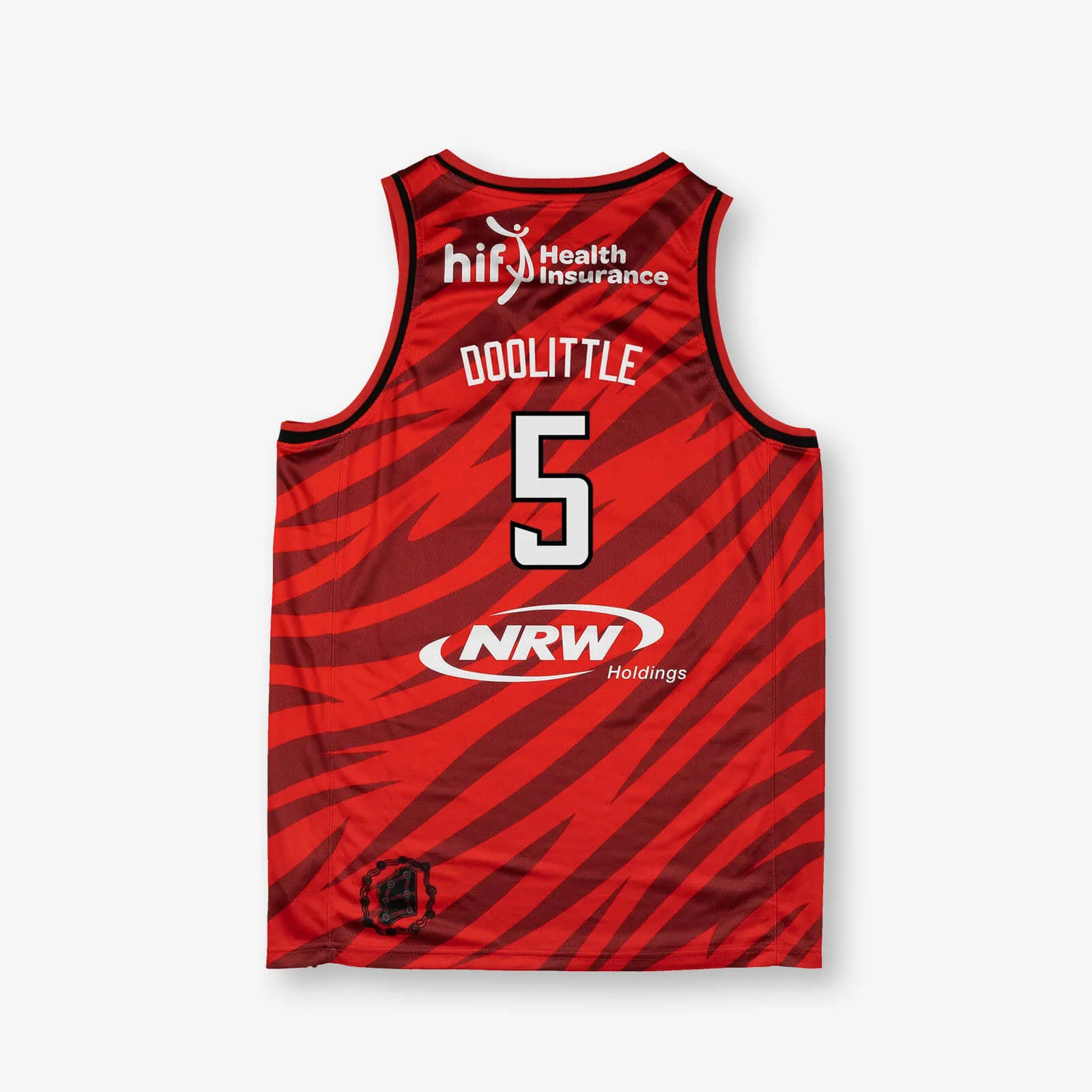 Kristian Doolittle Perth Wildcats 2025 NBL Primary Jersey - Red - Image 2