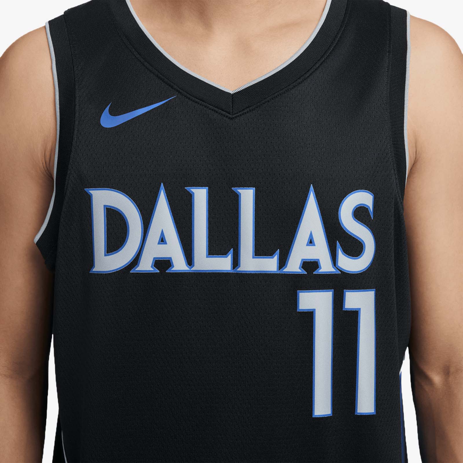 Kyrie Irving Dallas Mavericks 2025/26 City Edition Swingman Jersey - Black - Image 3