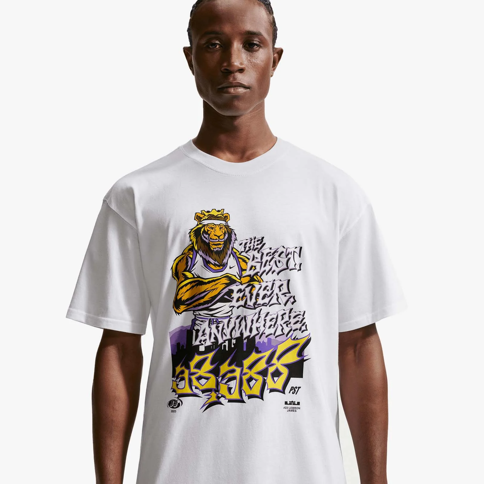 LeBron 'For The Record' T-Shirt - White