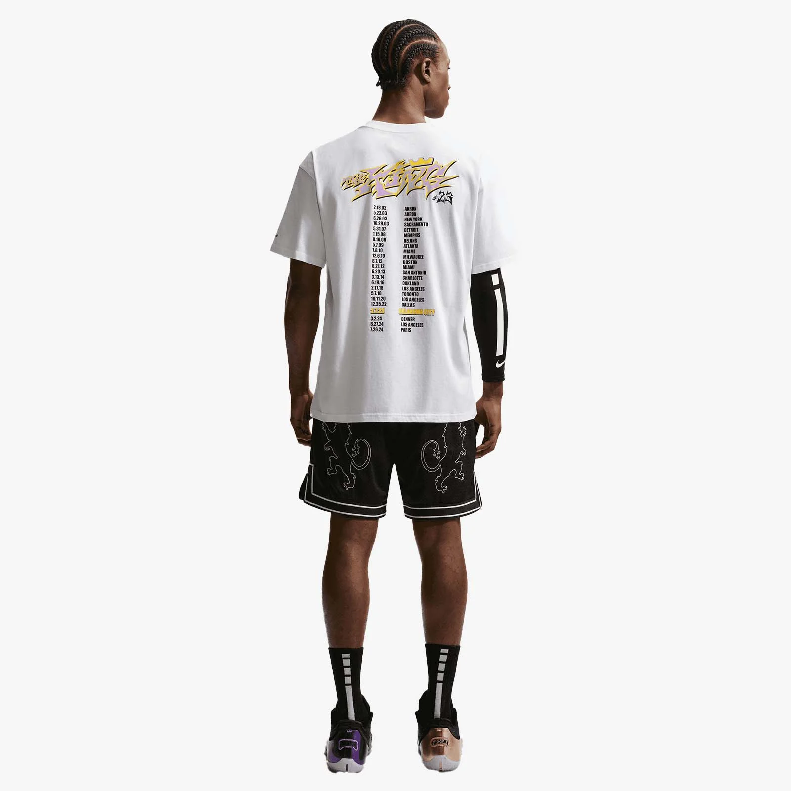 LeBron 'For The Record' T-Shirt - White - Image 3