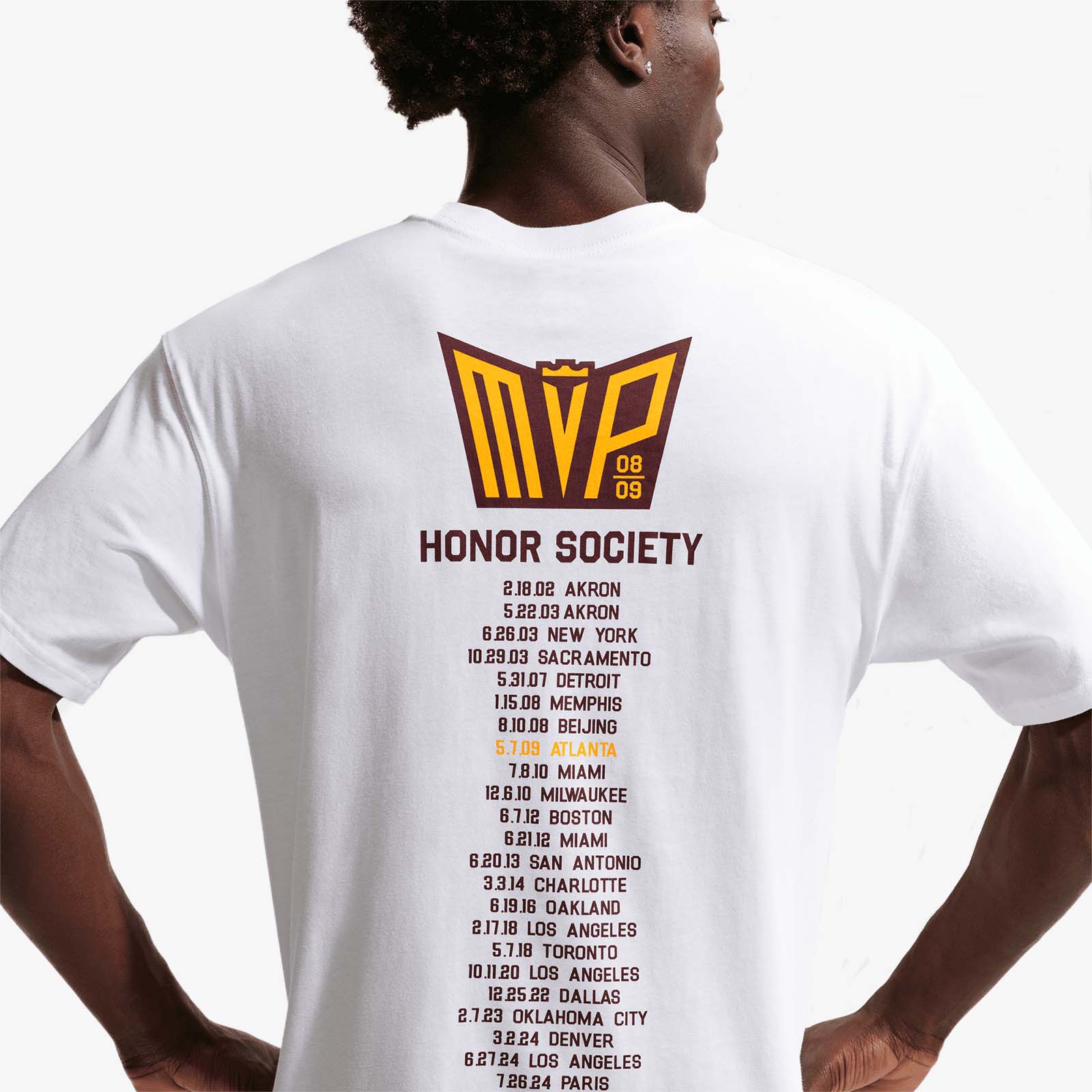 LeBron 'Honour Society' T-Shirt - White - Image 2