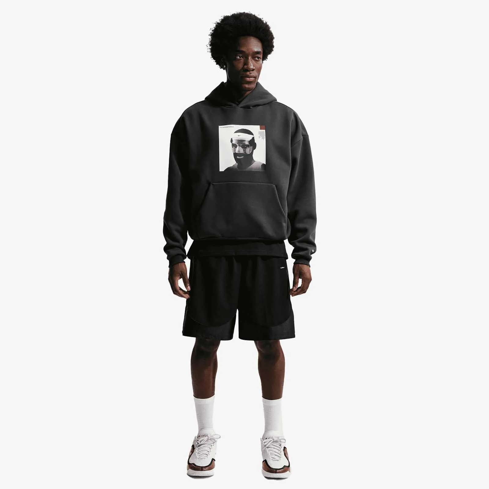 LeBron "Masked Menace" Hoodie - Off-Noir - Image 3