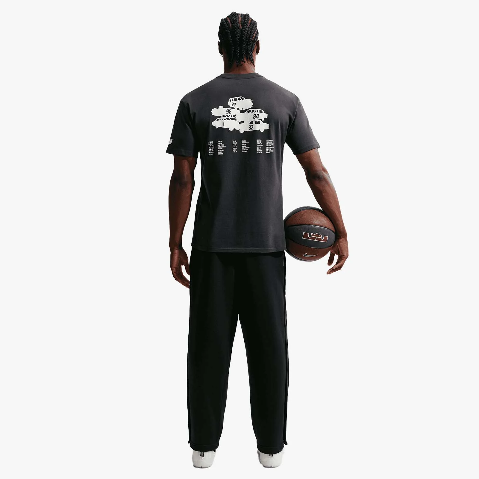 LeBron 'Motor King'  T-Shirt - Black - Image 2
