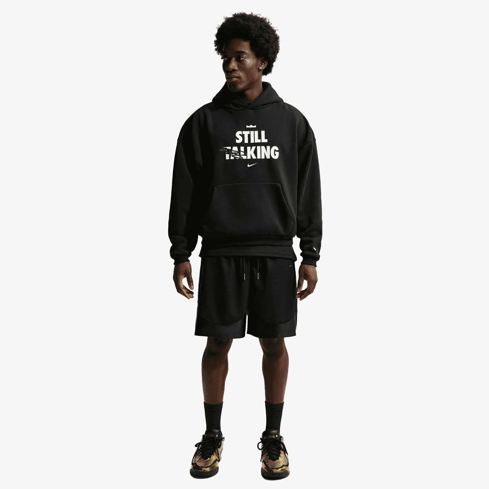 LeBron "Shut Up and Dribble" Hoodie - Black - Image 3