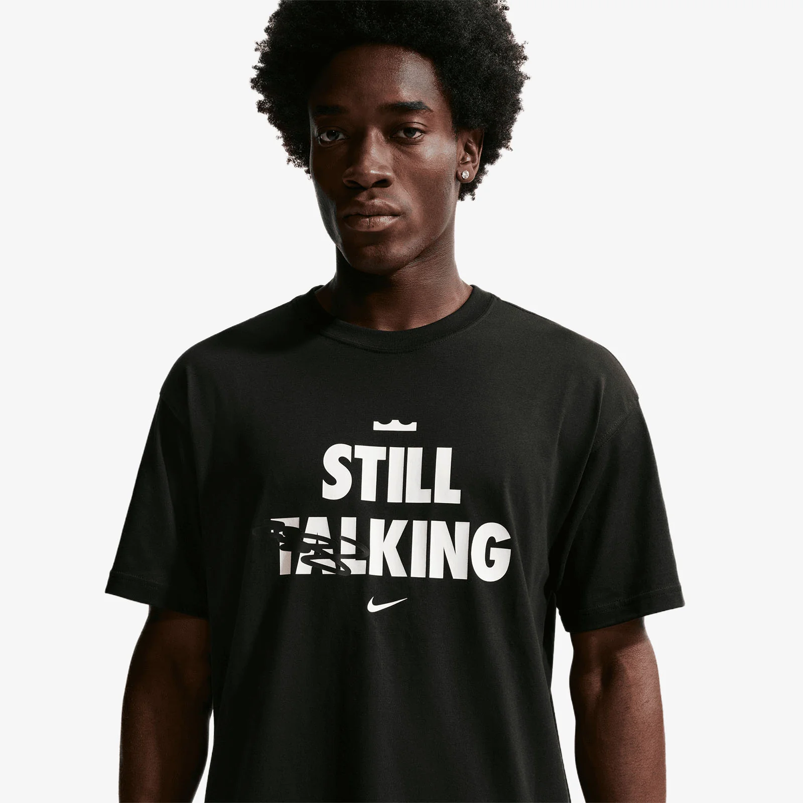 LeBron 'Shut Up and Dribble' T-Shirt - Black
