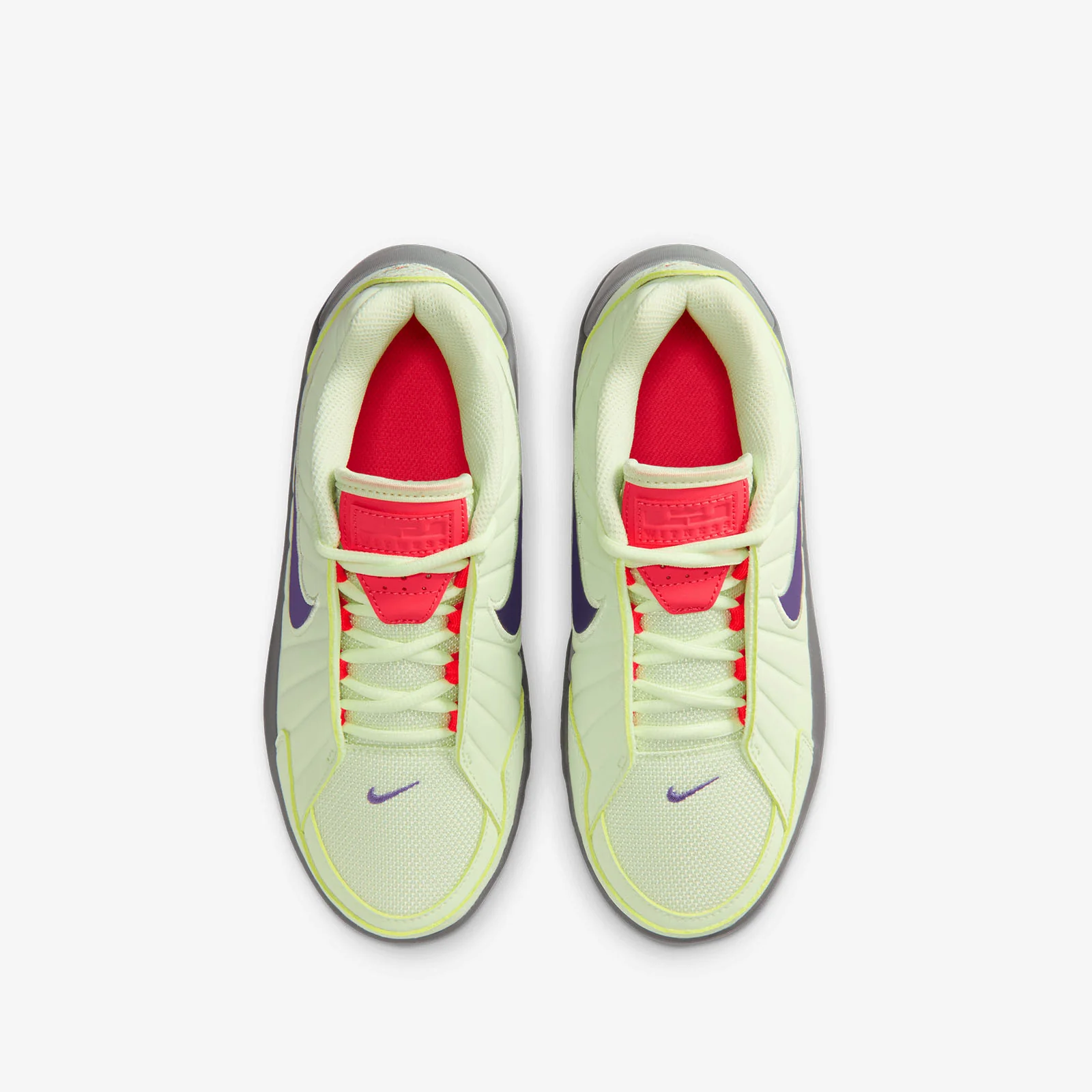 LeBron Witness 9 (GS) - Volt Tint/Multi-Colour/Black/Smoke Grey - Image 4