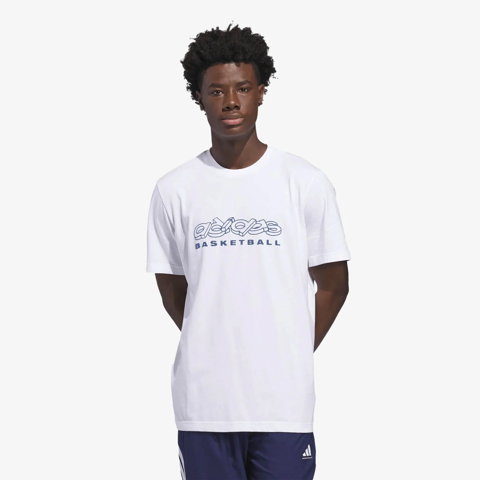 Letters Breakthrough Graphic Tee - White