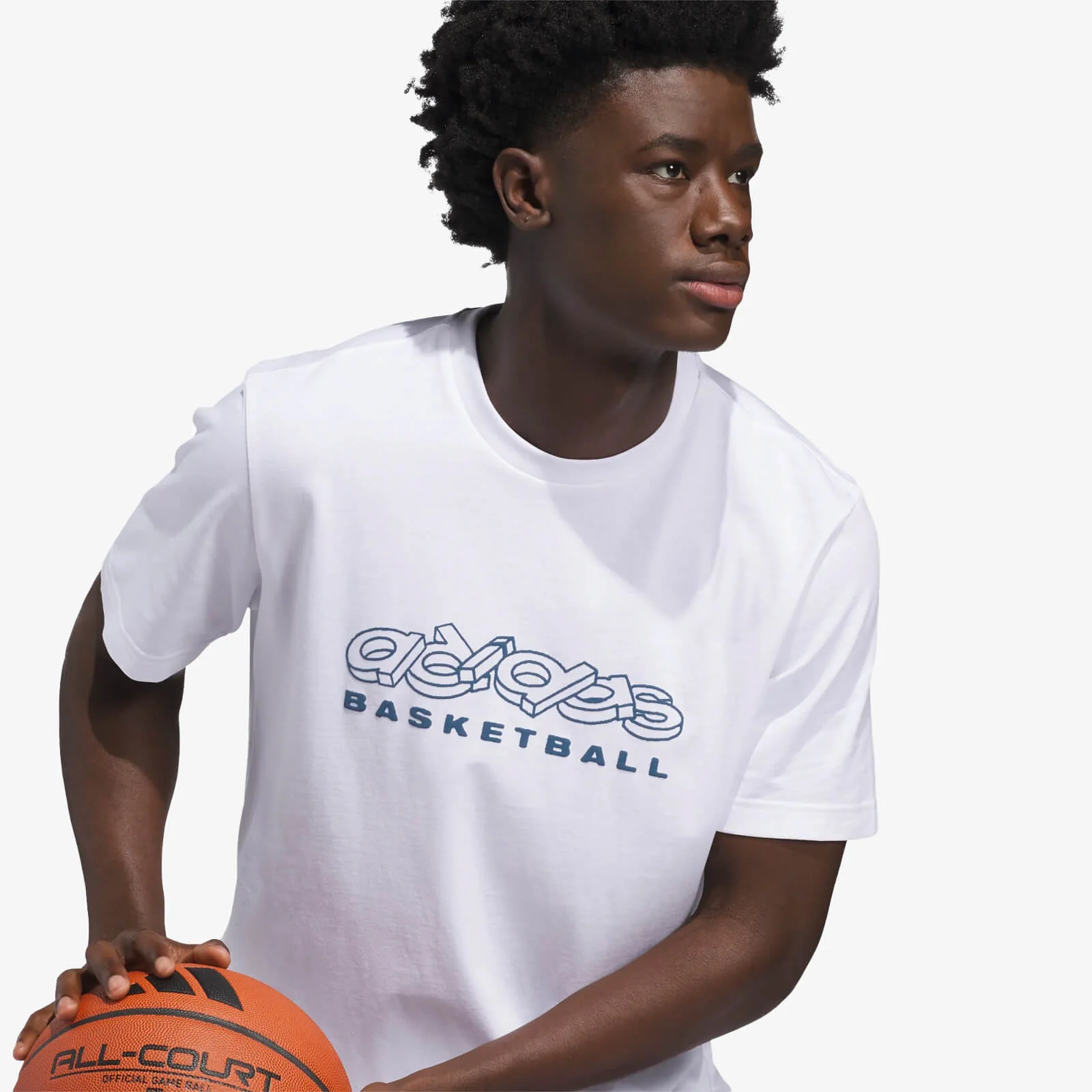 Letters Breakthrough Graphic Tee - White - Image 3