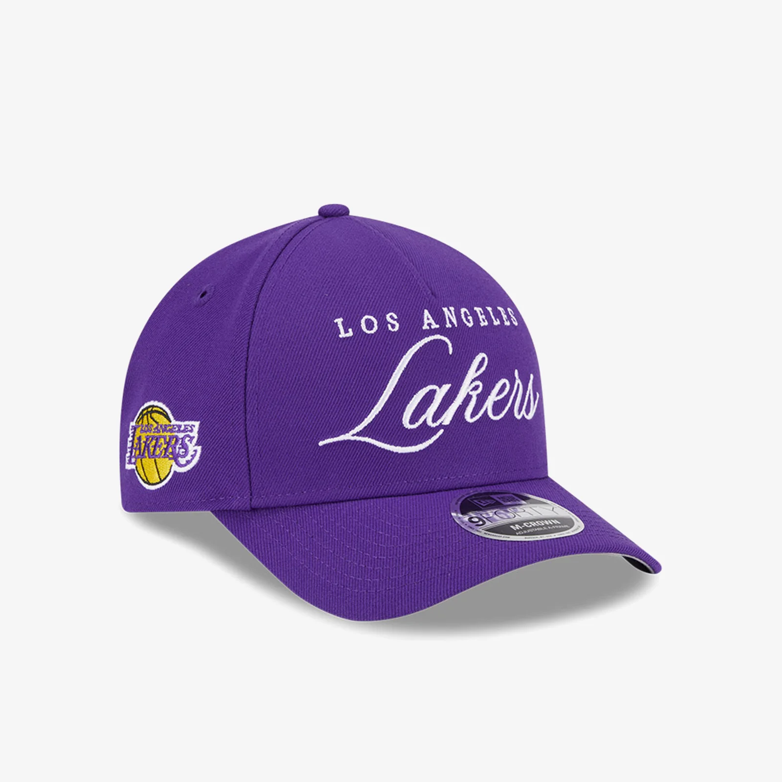 Los Angeles Lakers Draft 9Forty A-Frame Cap - Purple - Image 3