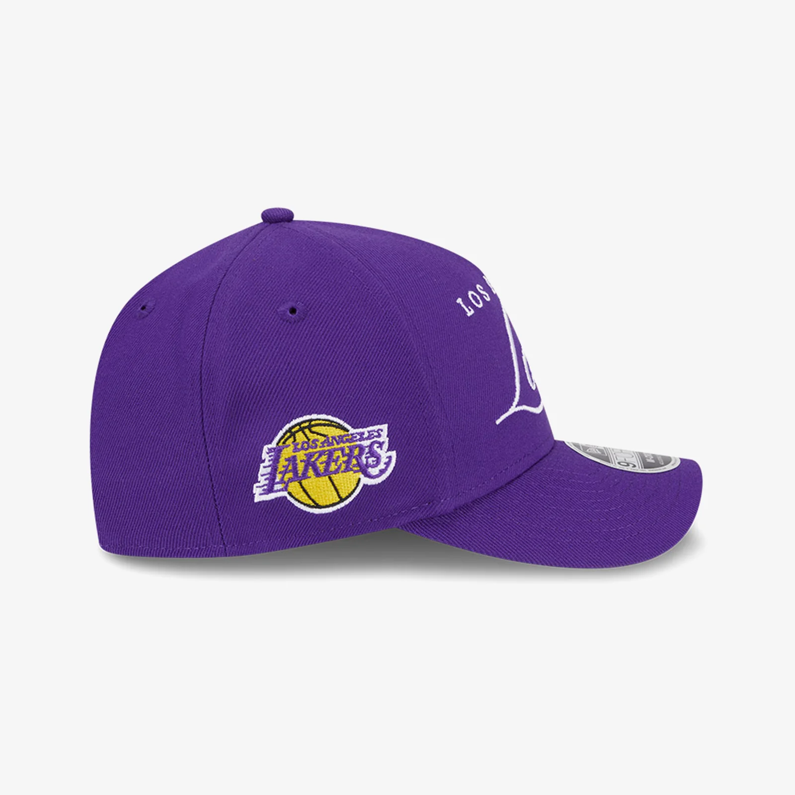 Los Angeles Lakers Draft 9Forty A-Frame Cap - Purple - Image 6
