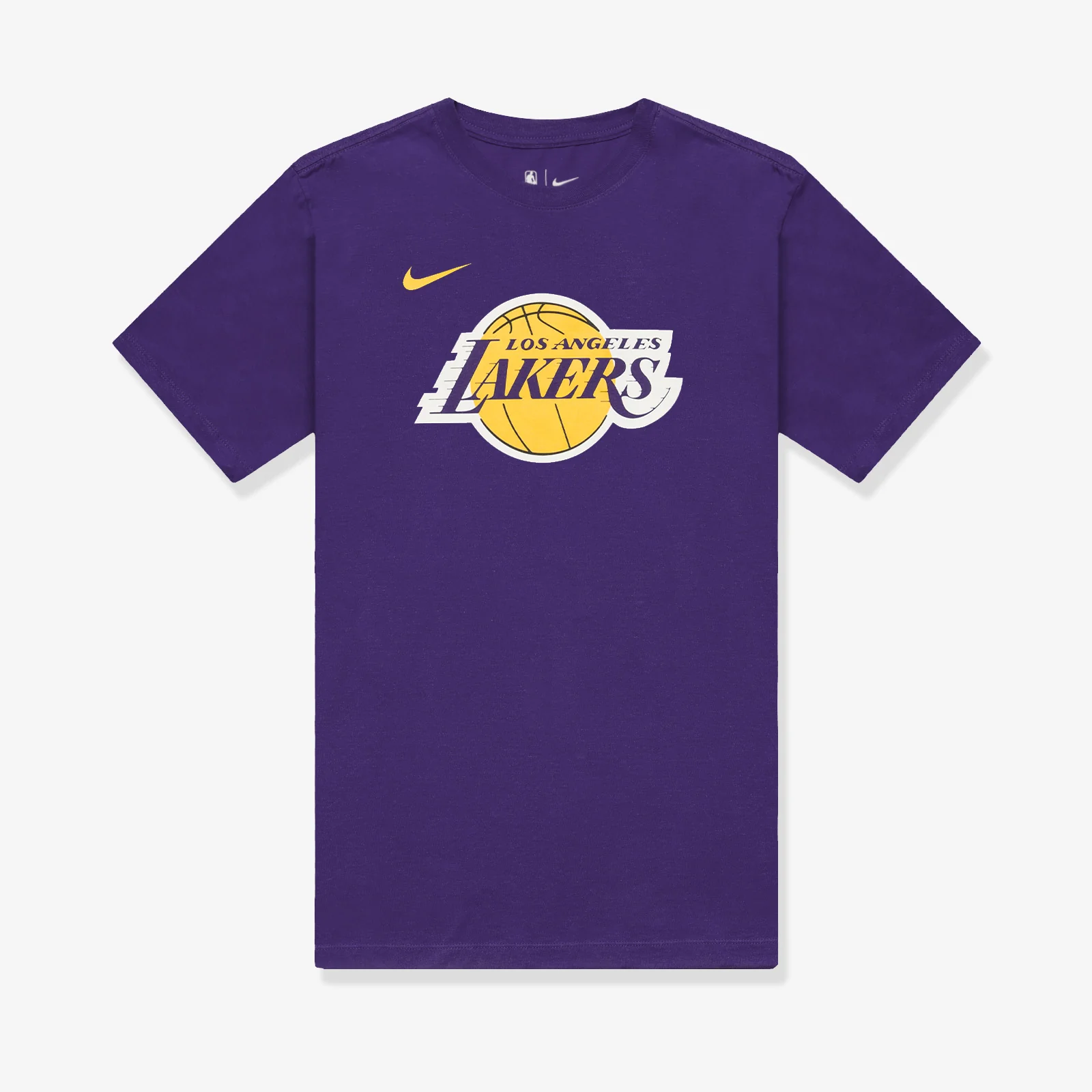 Los Angeles Lakers Essential NBA Logo T-Shirt - Purple - Image 3