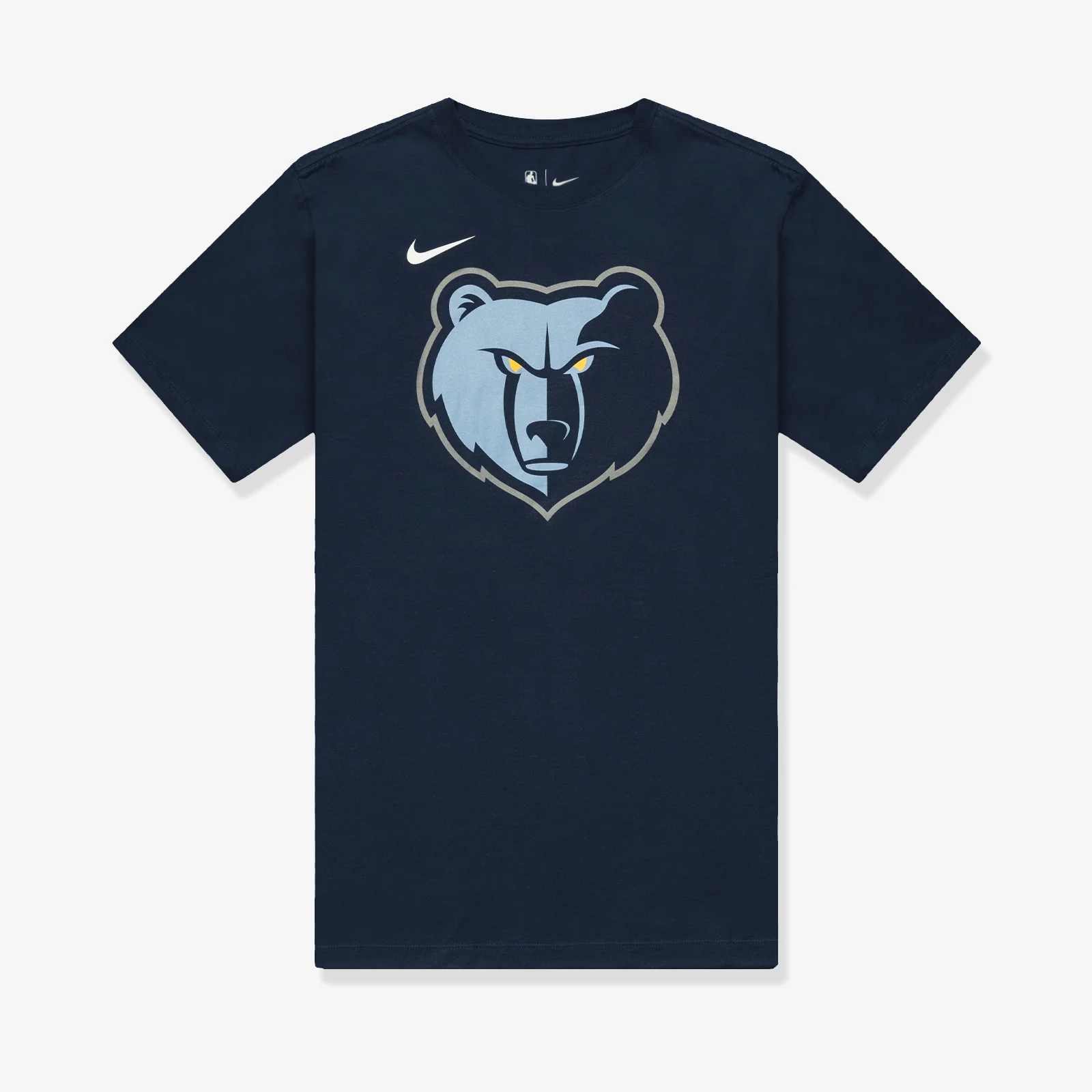Memphis Grizzlies Essential NBA Logo T-Shirt - Navy - Image 3