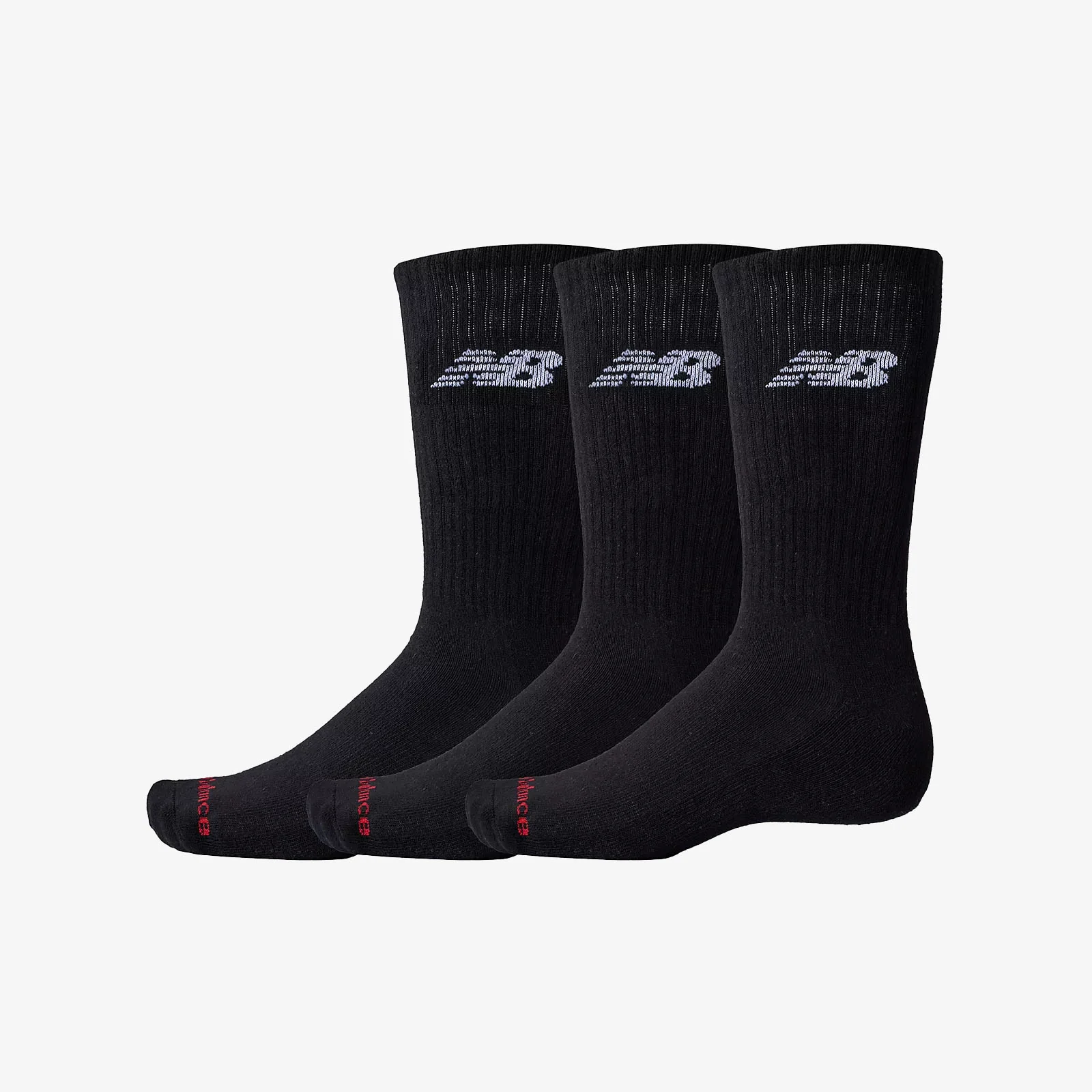 NB Everyday Crew Socks (3 Pairs) - Black