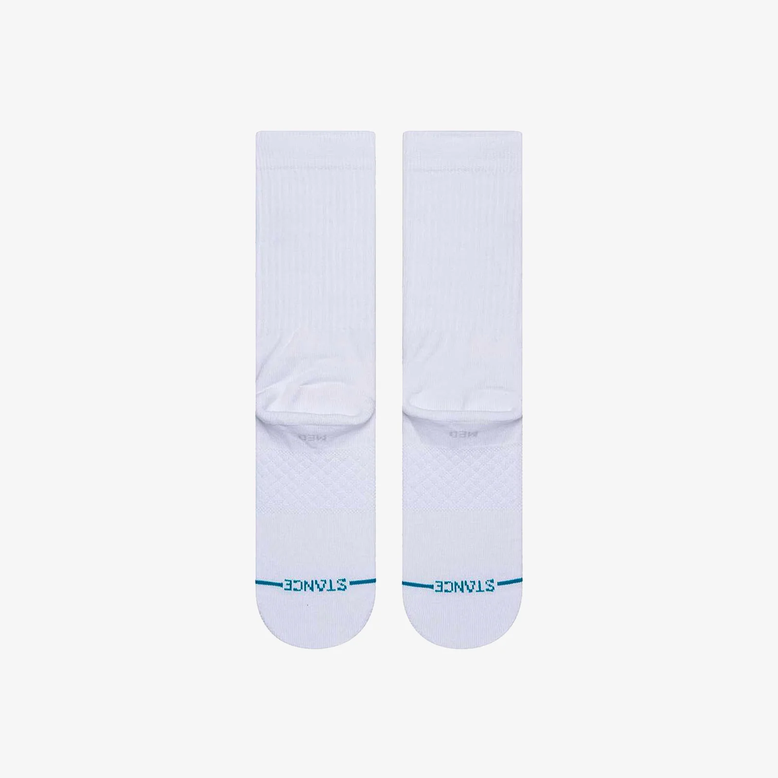Stance NBA Logoman Crew Socks - White - Image 3