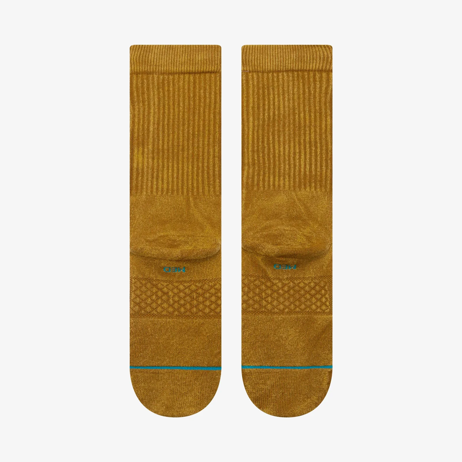 NBA Logoman Wash Crew Socks - Gold - Image 3