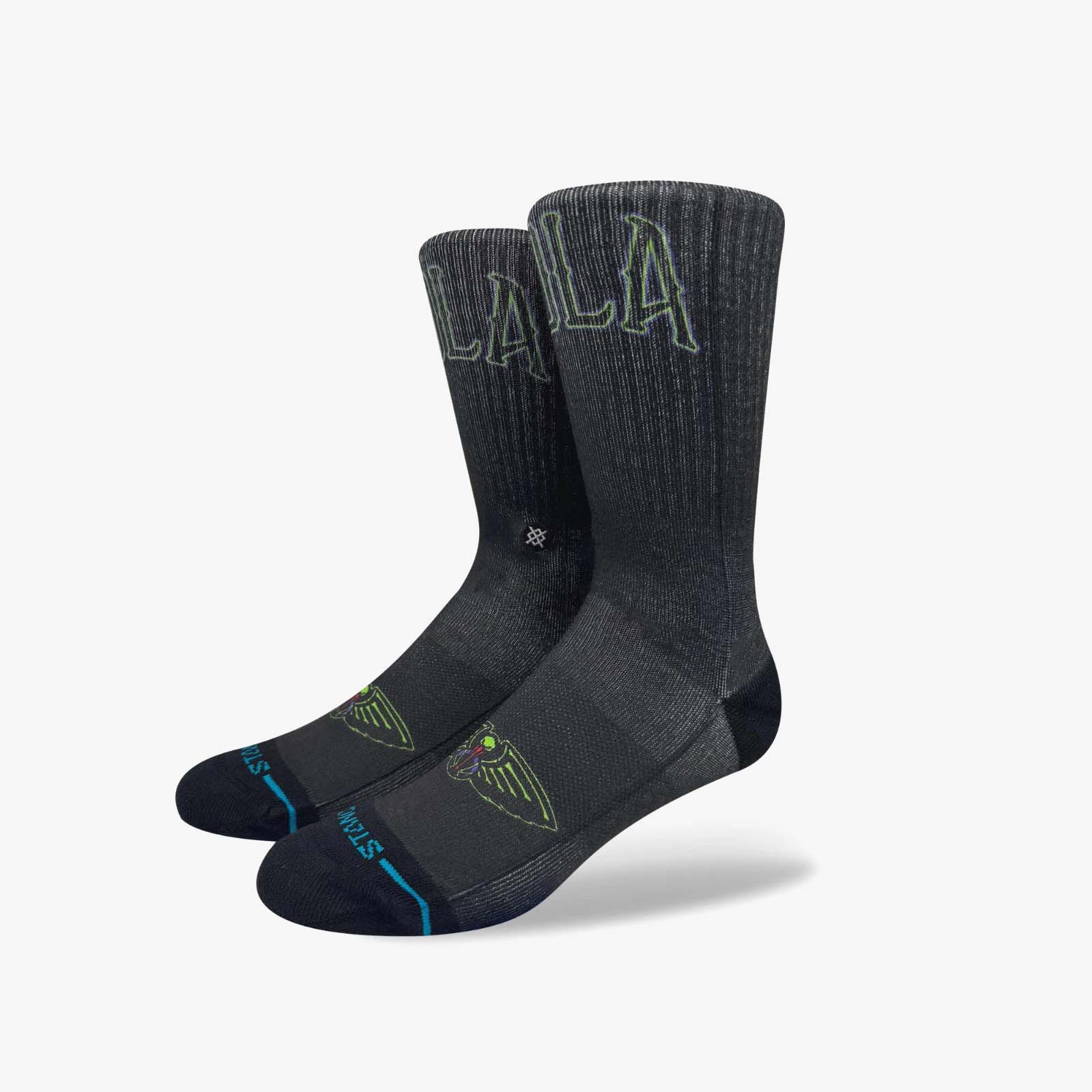 New Orleans Pelicans City Edition NBA Crew Socks - Black
