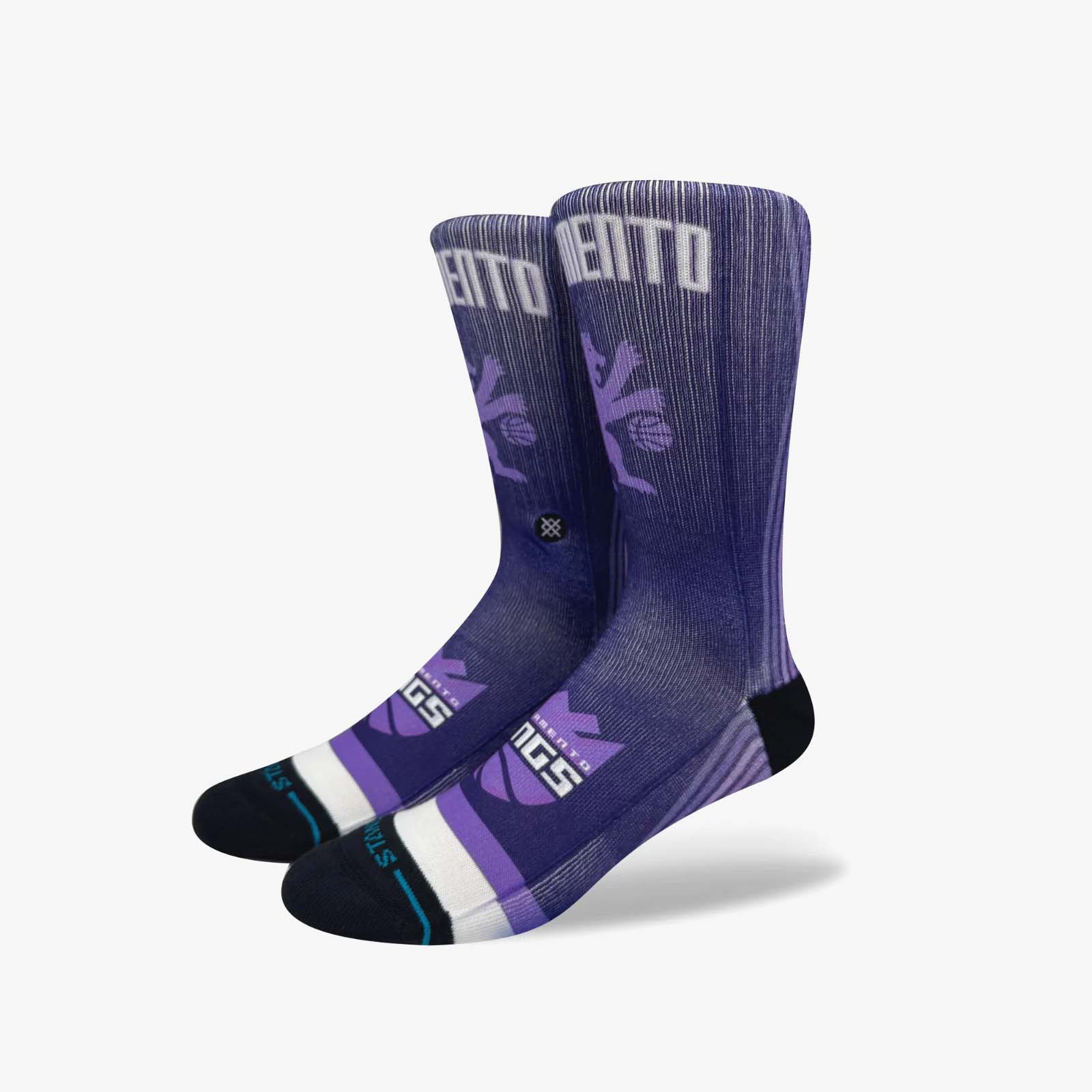 Sacramento Kings City Edition NBA Crew Socks - Purple