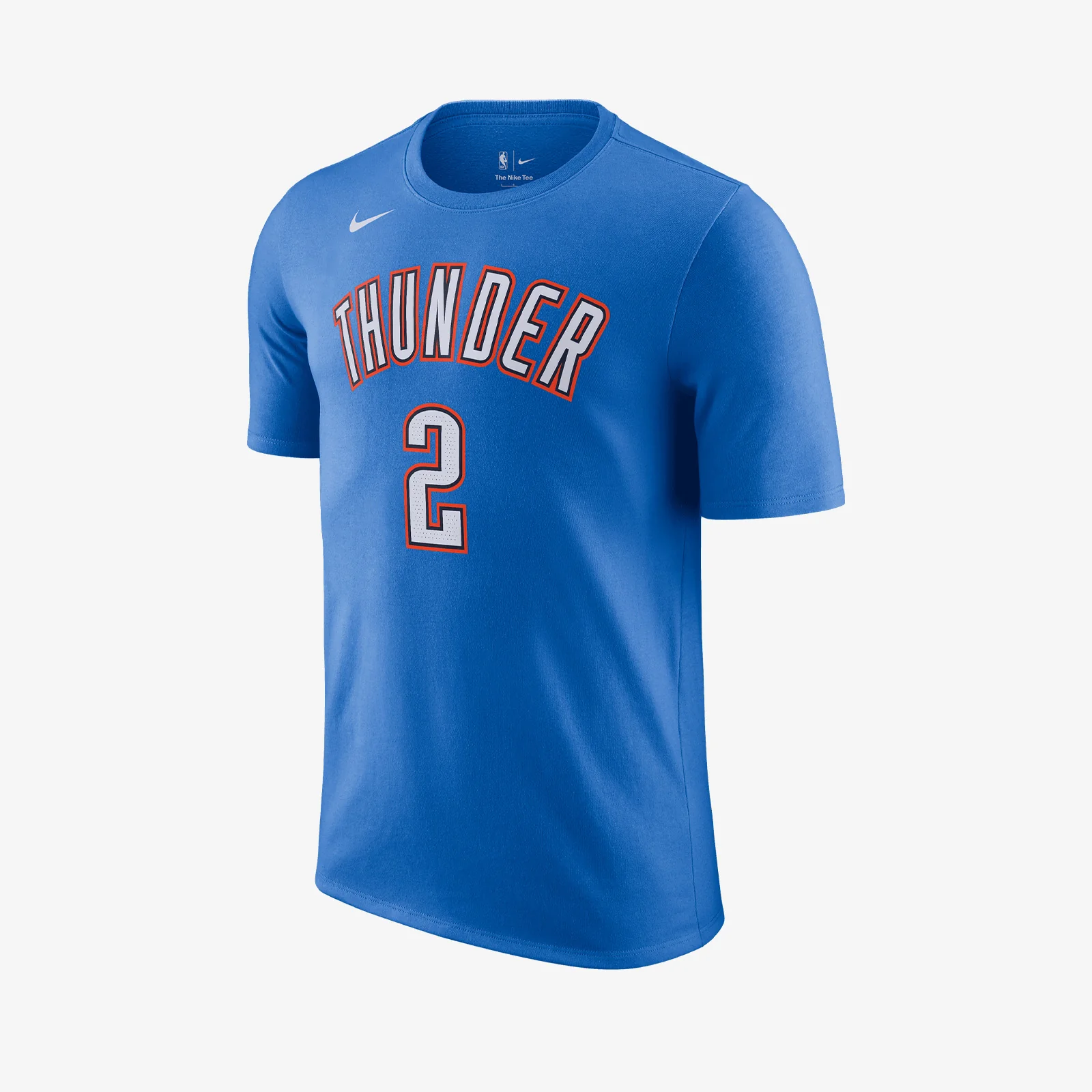 Shai Gilgeous-Alexander Oklahoma City Thunder Name & Number NBA T-Shirt - Signal Blue