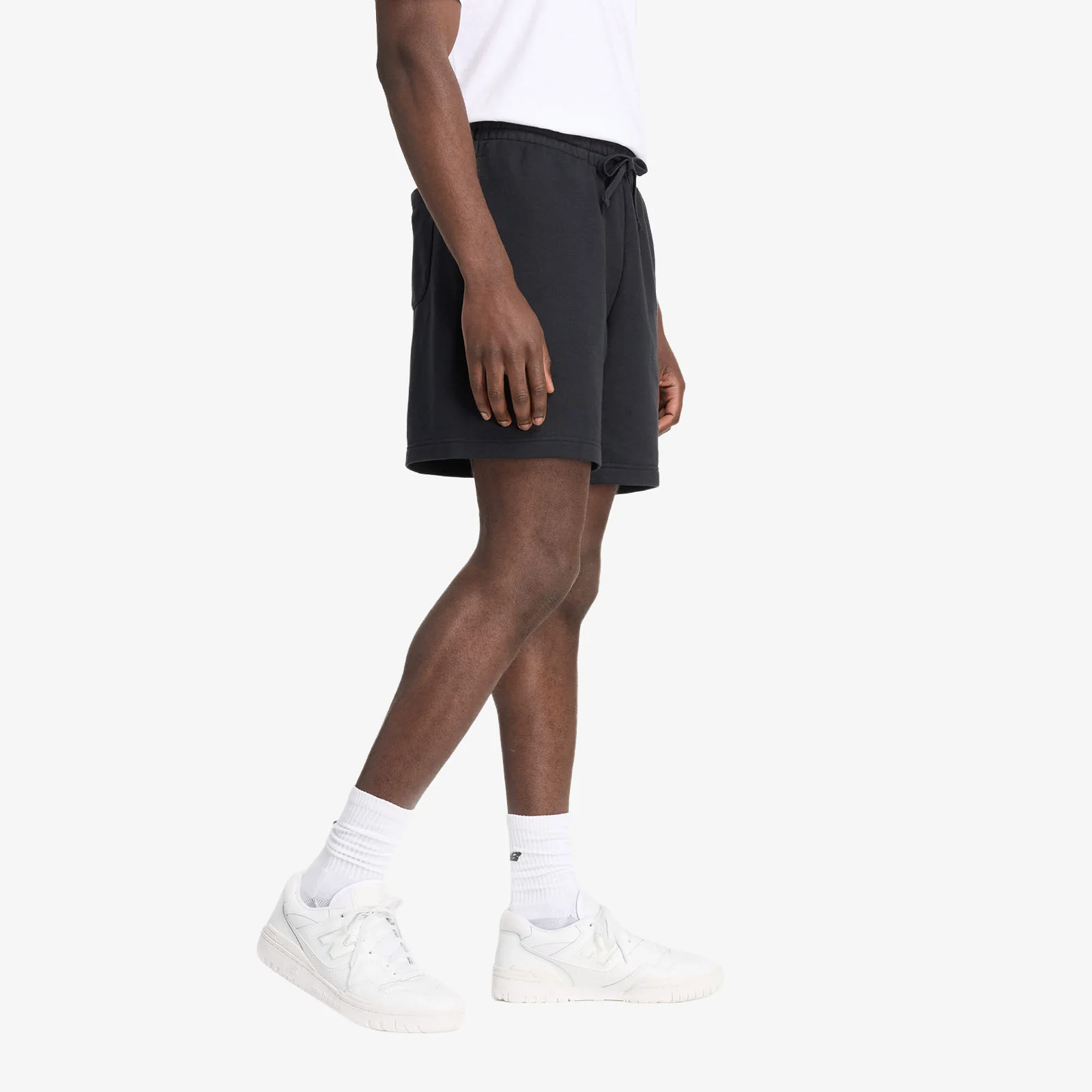 Sport Essentials French Terry 7" Shorts - Black - Image 3