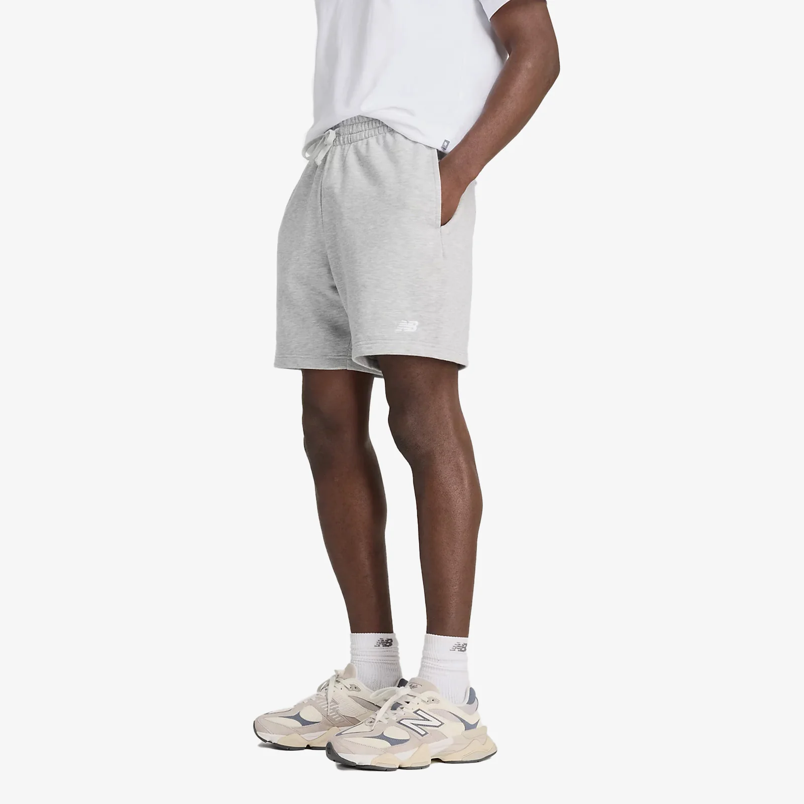 Sport Essentials French Terry 7" Shorts - Grey - Image 4