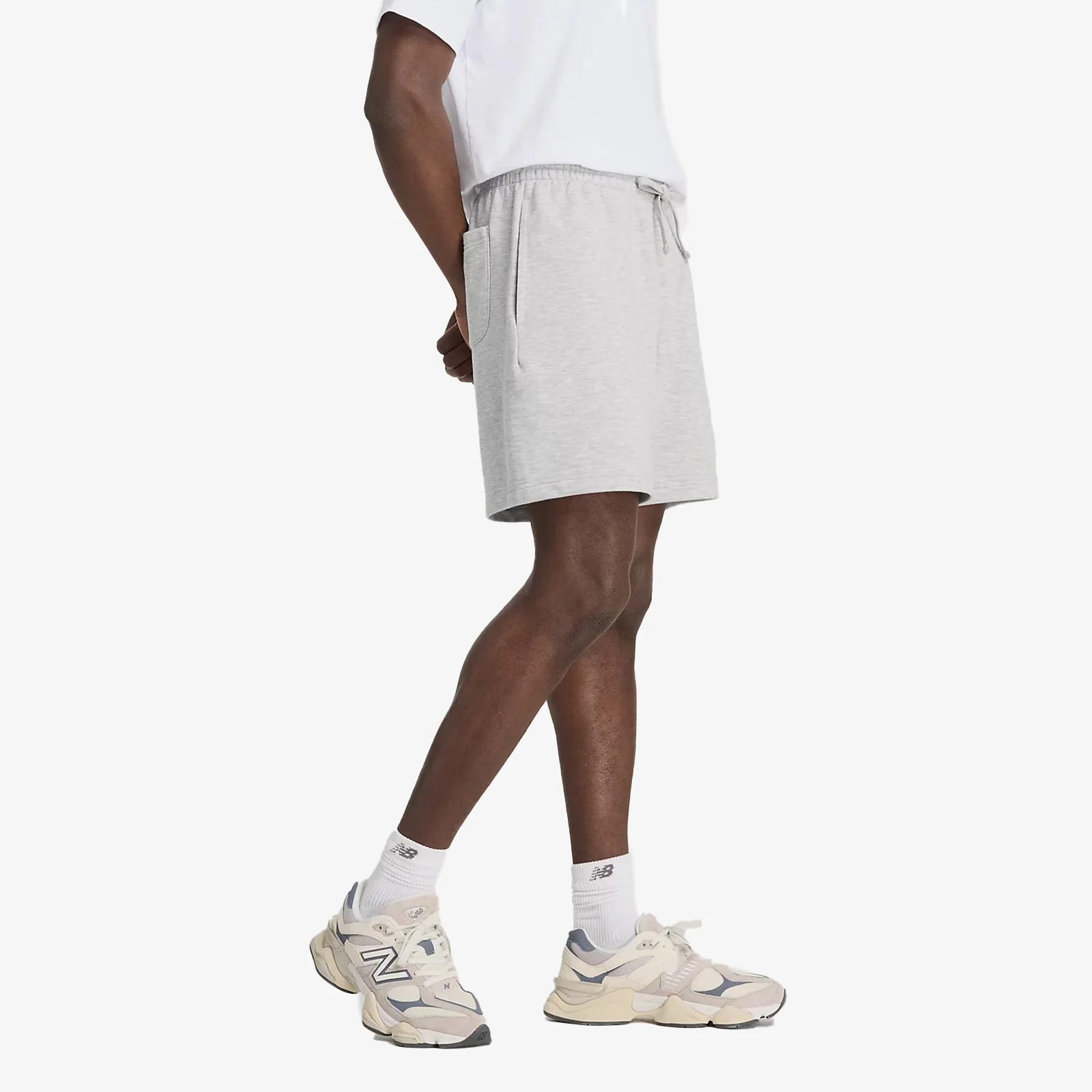 Sport Essentials French Terry 7" Shorts - Grey - Image 5