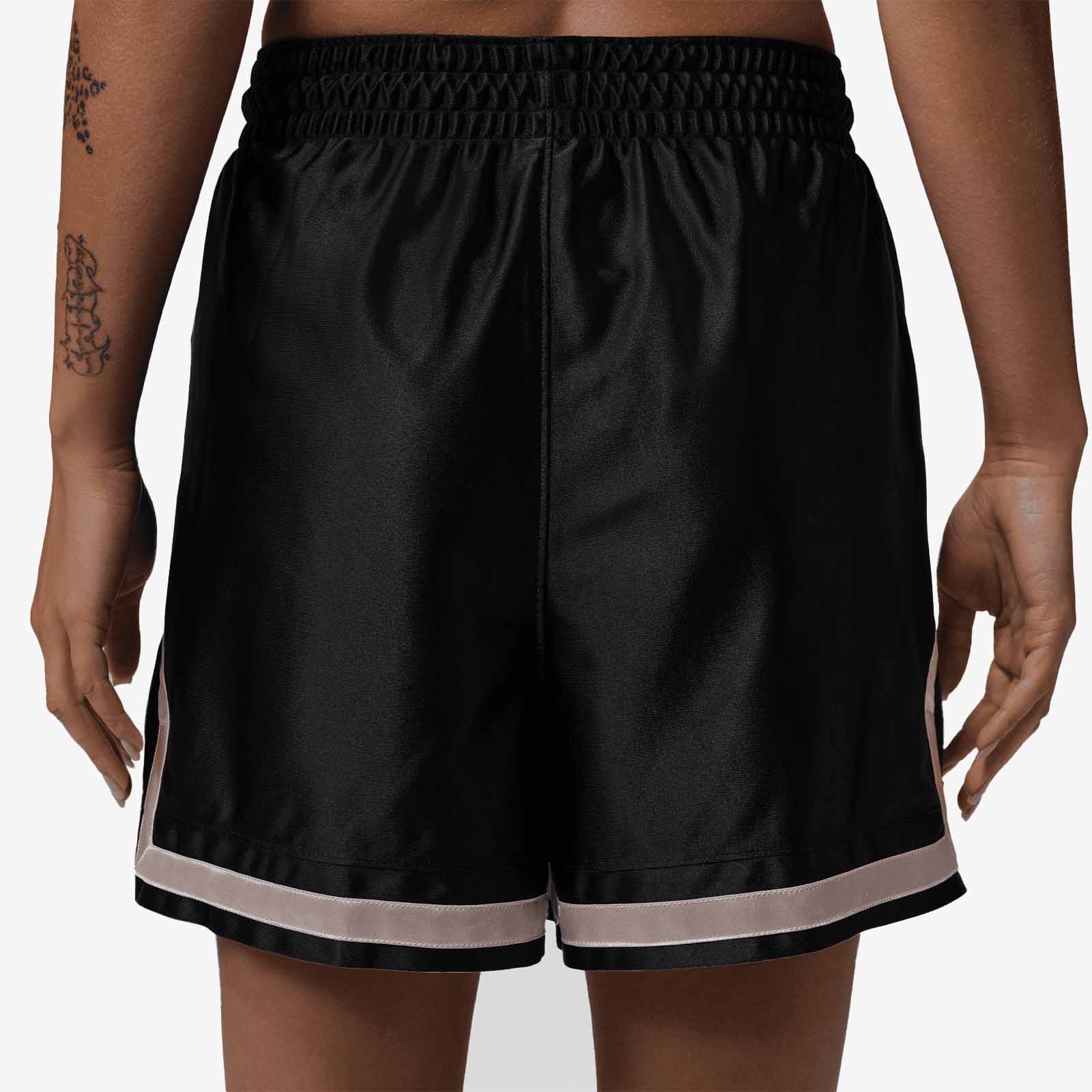 Sport Women's Dri-FIT 4" Diamond Shorts - Black/Metallic Gold - Image 2