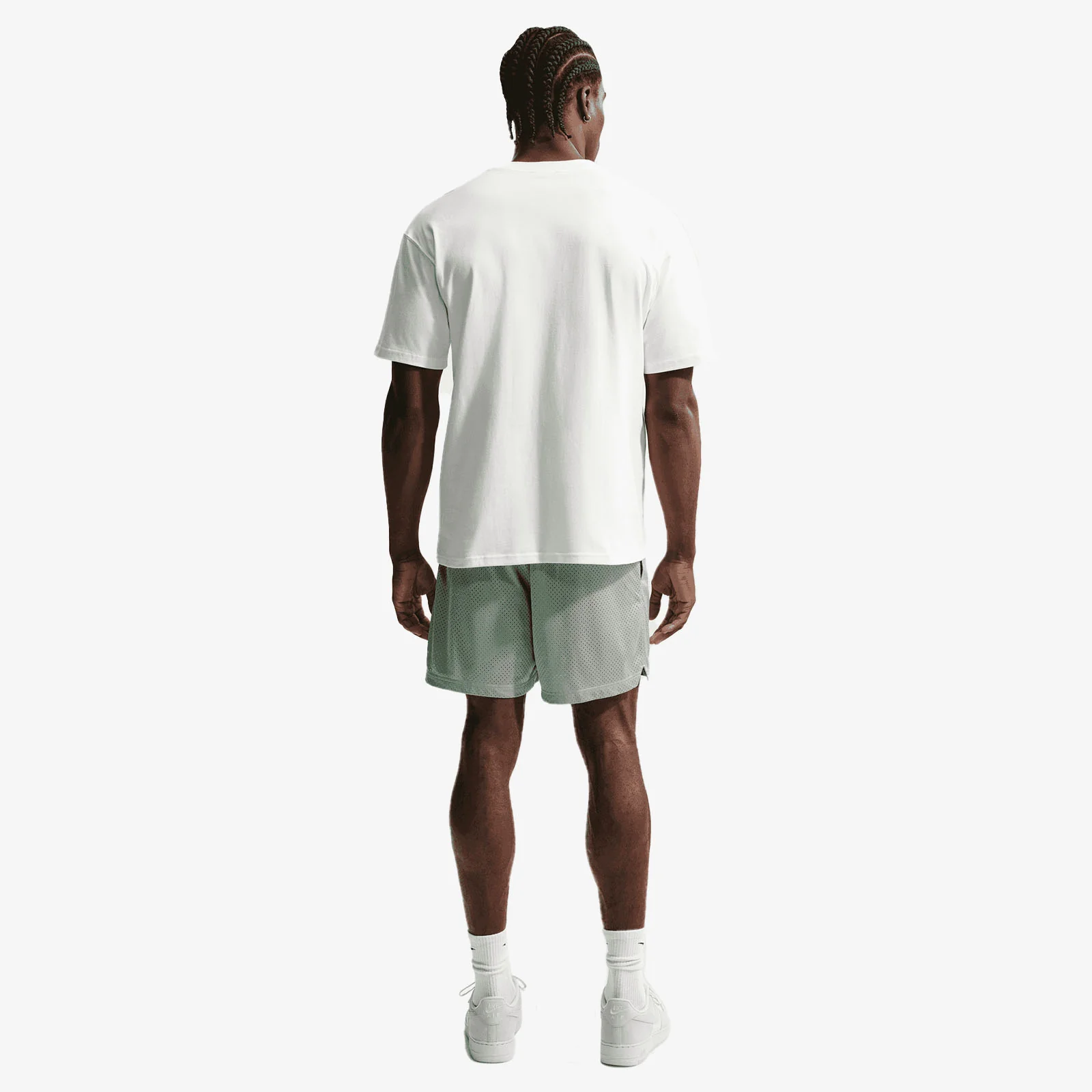 Standard Issue Dri-FIT 5" Mesh Basketball Shorts - Green - Image 2
