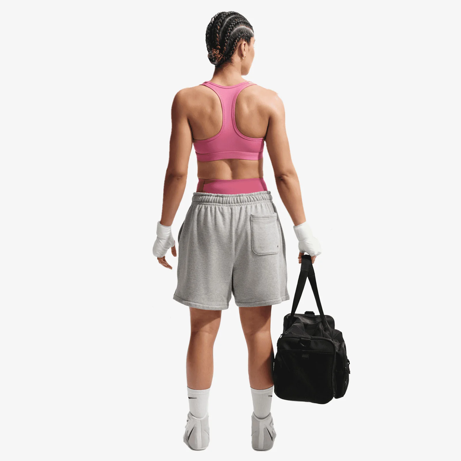 Swoosh Medium-Support Padded Bra - Peony - Image 2