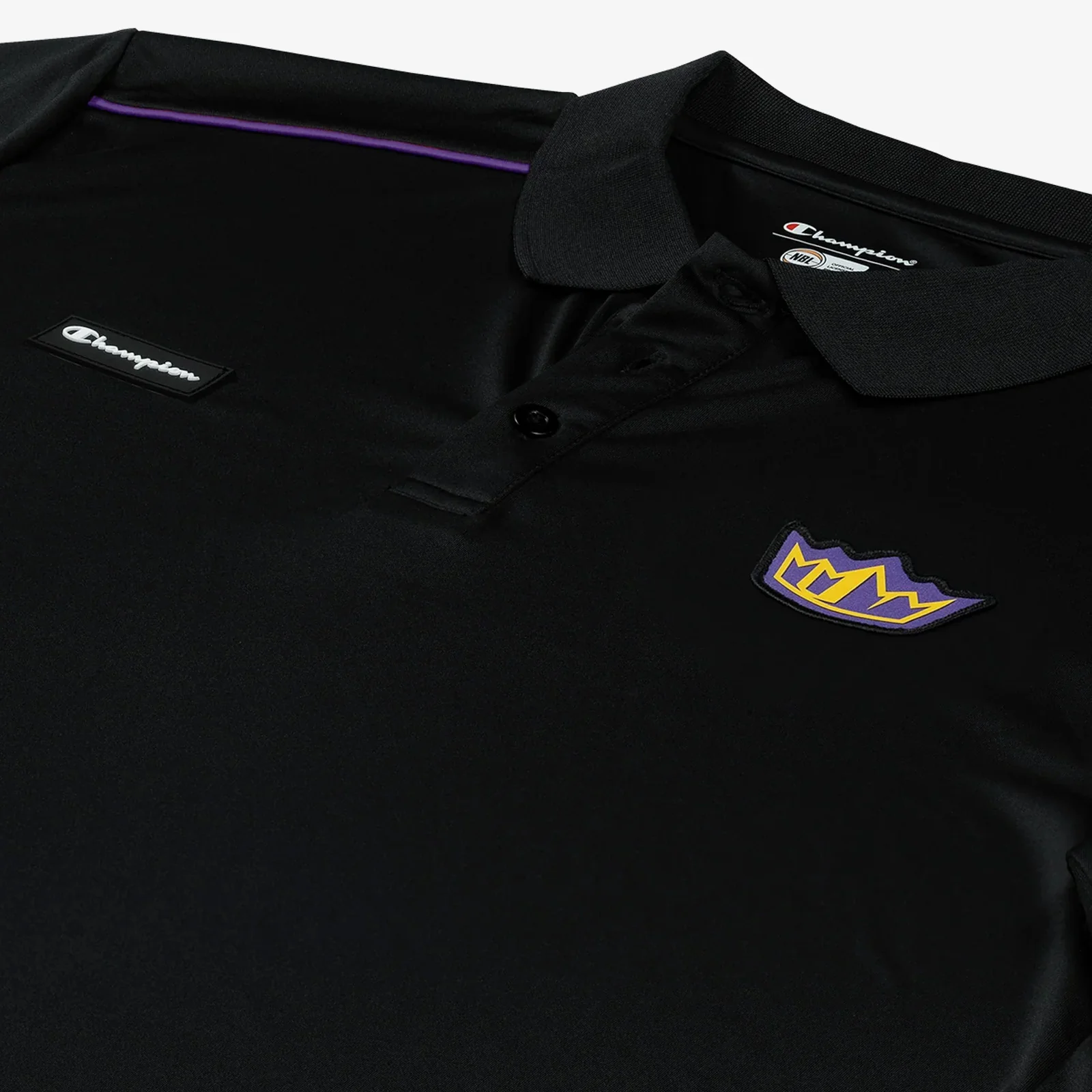 Sydney Kings 25/26 Performance Polo - Black - Image 3