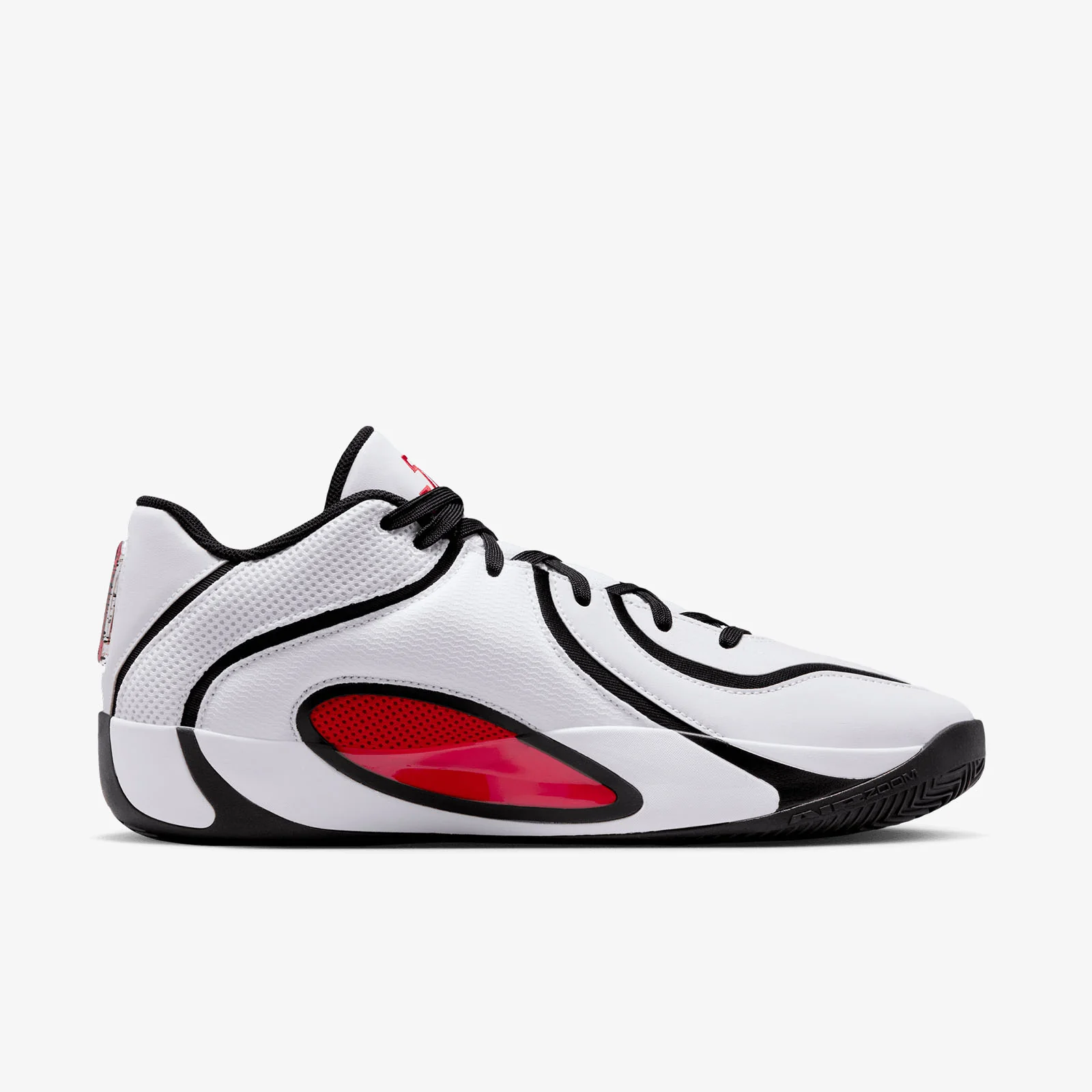 Tatum 4 - White/Black/University Red - Image 2