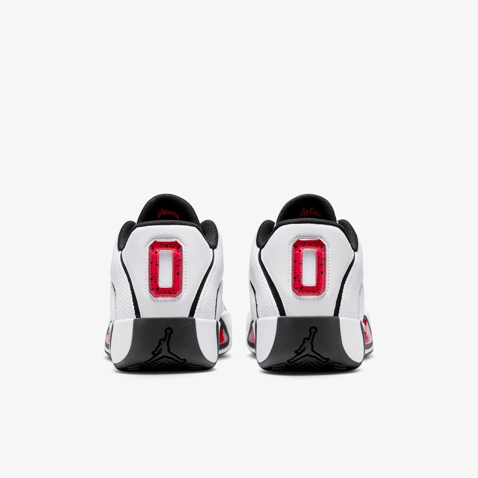 Tatum 4 - White/Black/University Red - Image 3