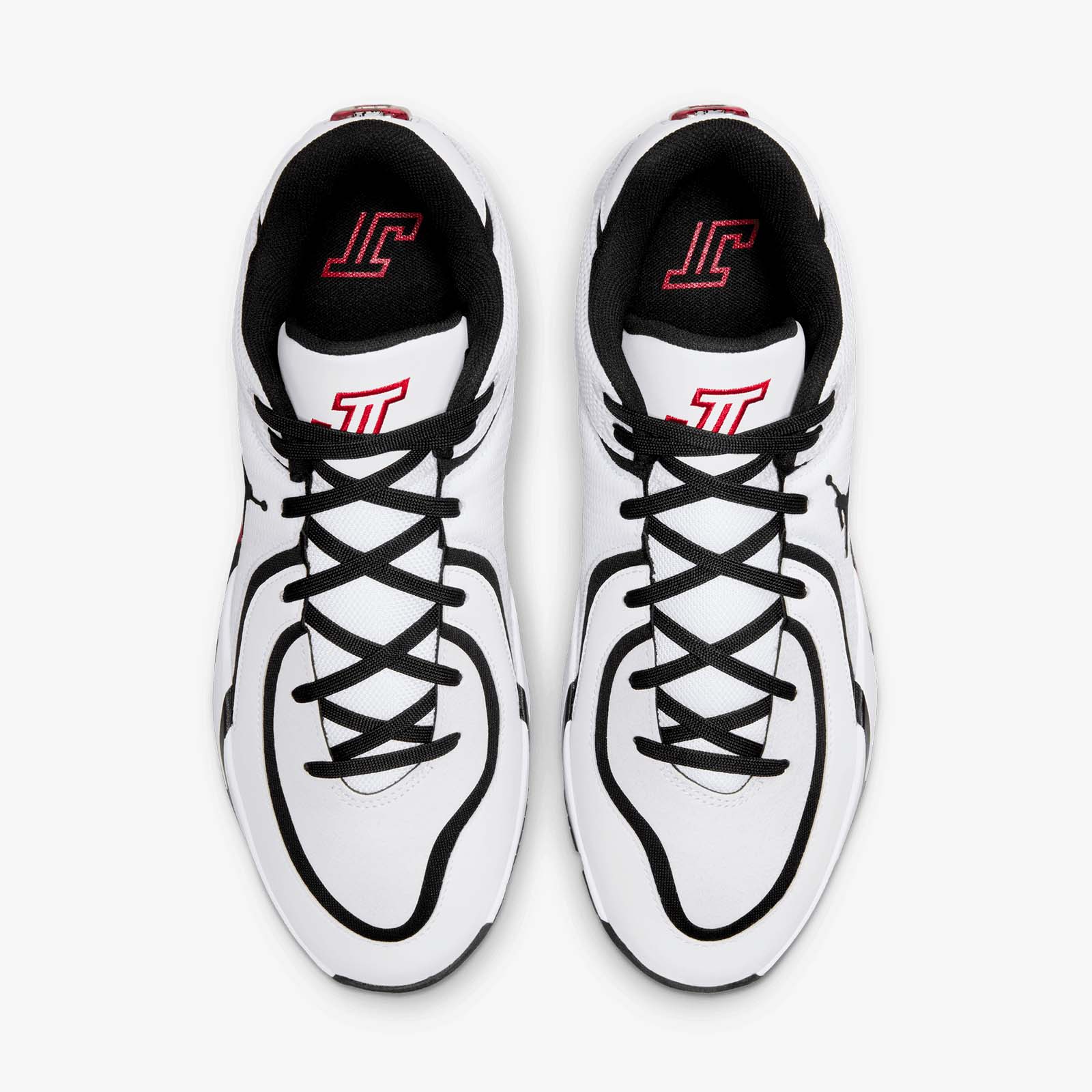 Tatum 4 - White/Black/University Red - Image 5