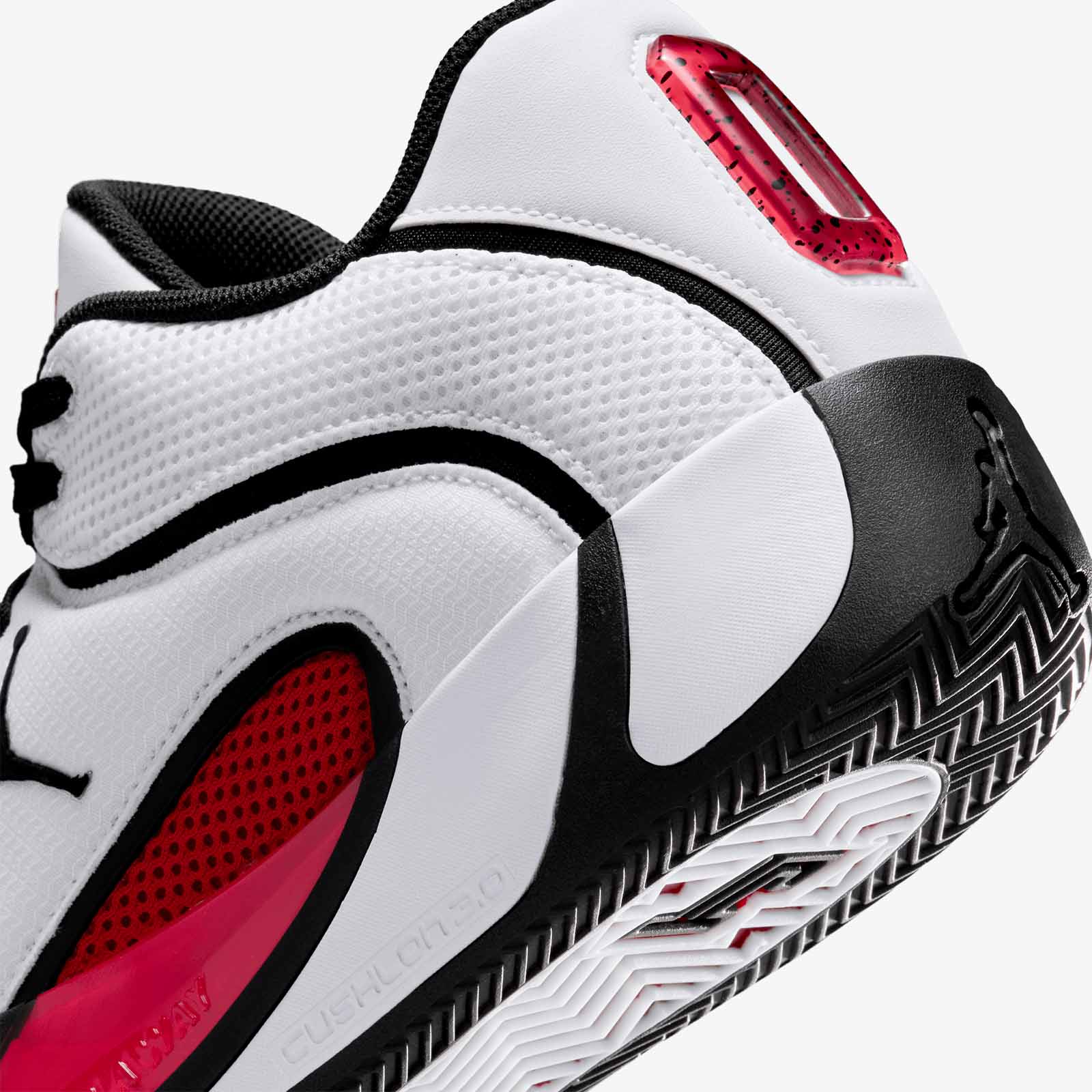 Tatum 4 - White/Black/University Red - Image 7