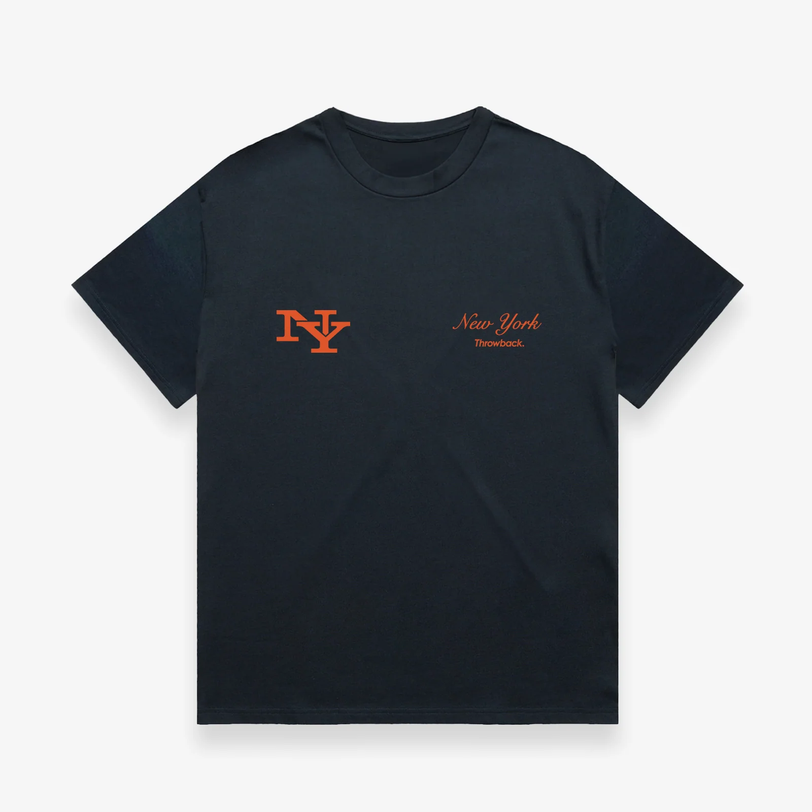 Throwback 'New York or Nowhere' Tee - Navy