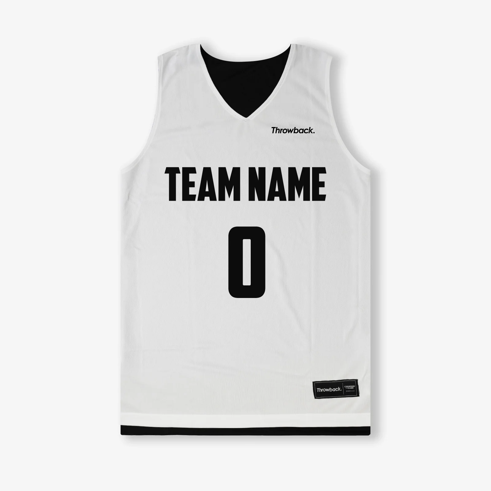 Elite Game Reversible Jerseys (Team Pack) - Black/White - Image 3
